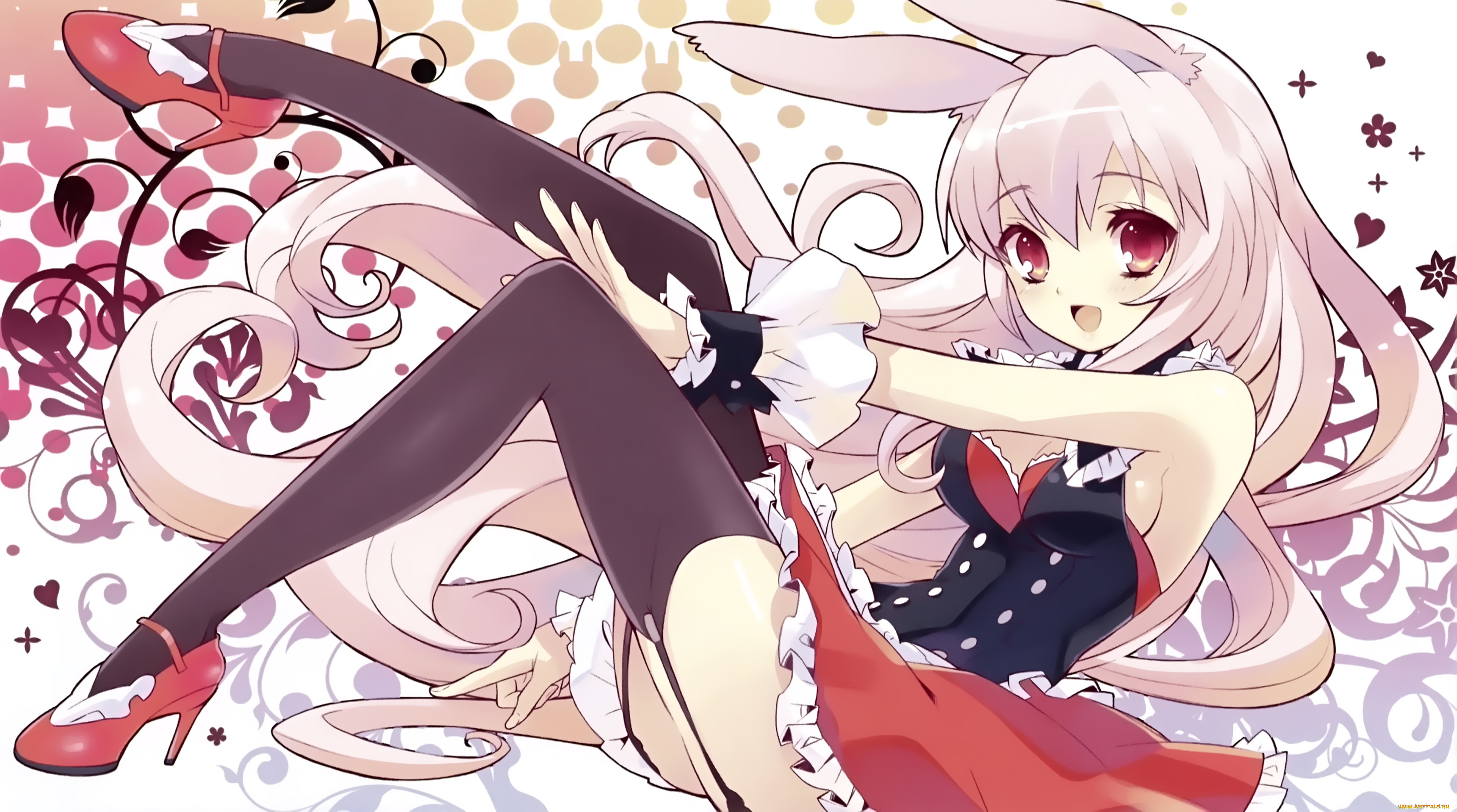 аниме, mondaiji, kurousagi