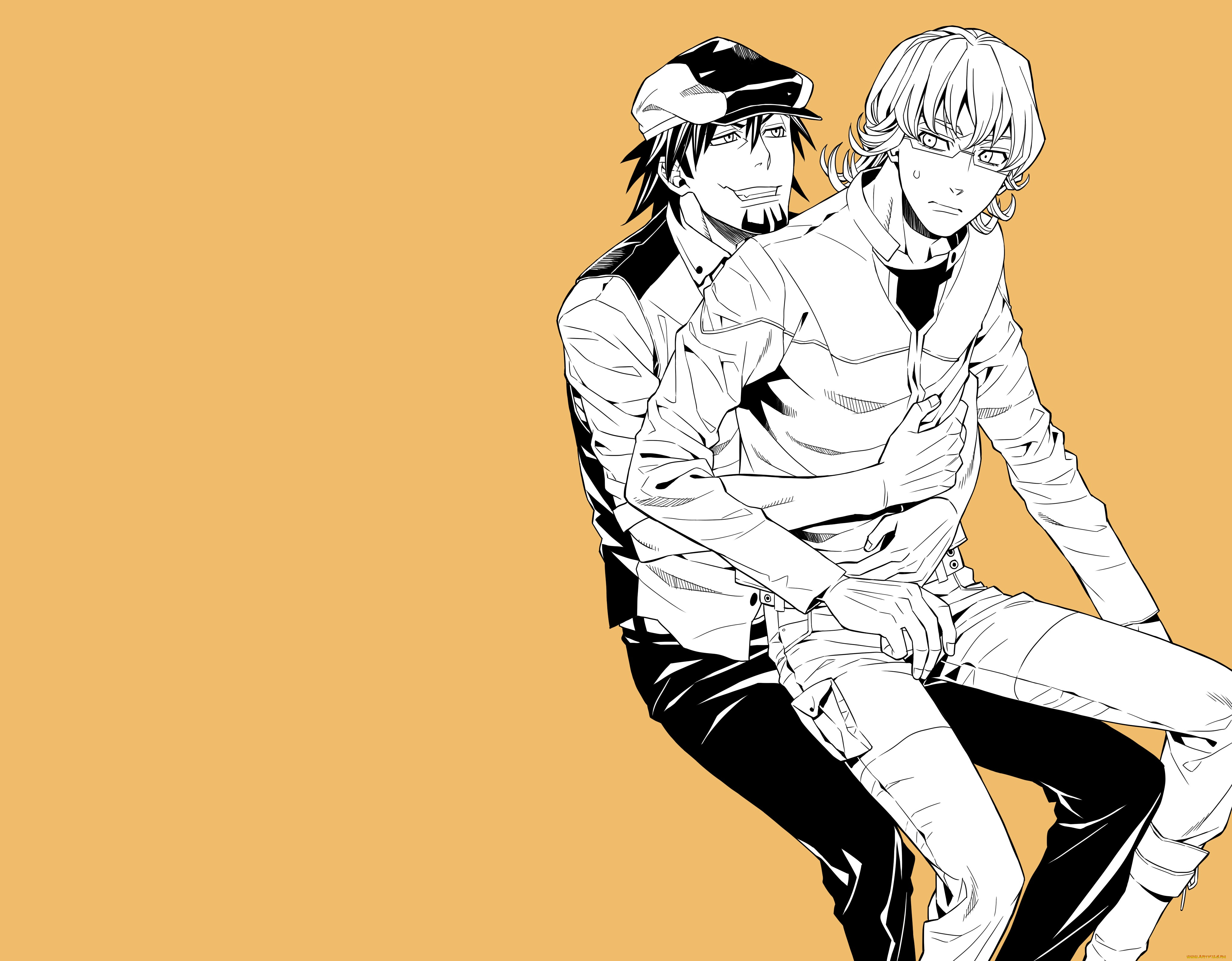 аниме, tiger, and, bunny, котецу, барнаби