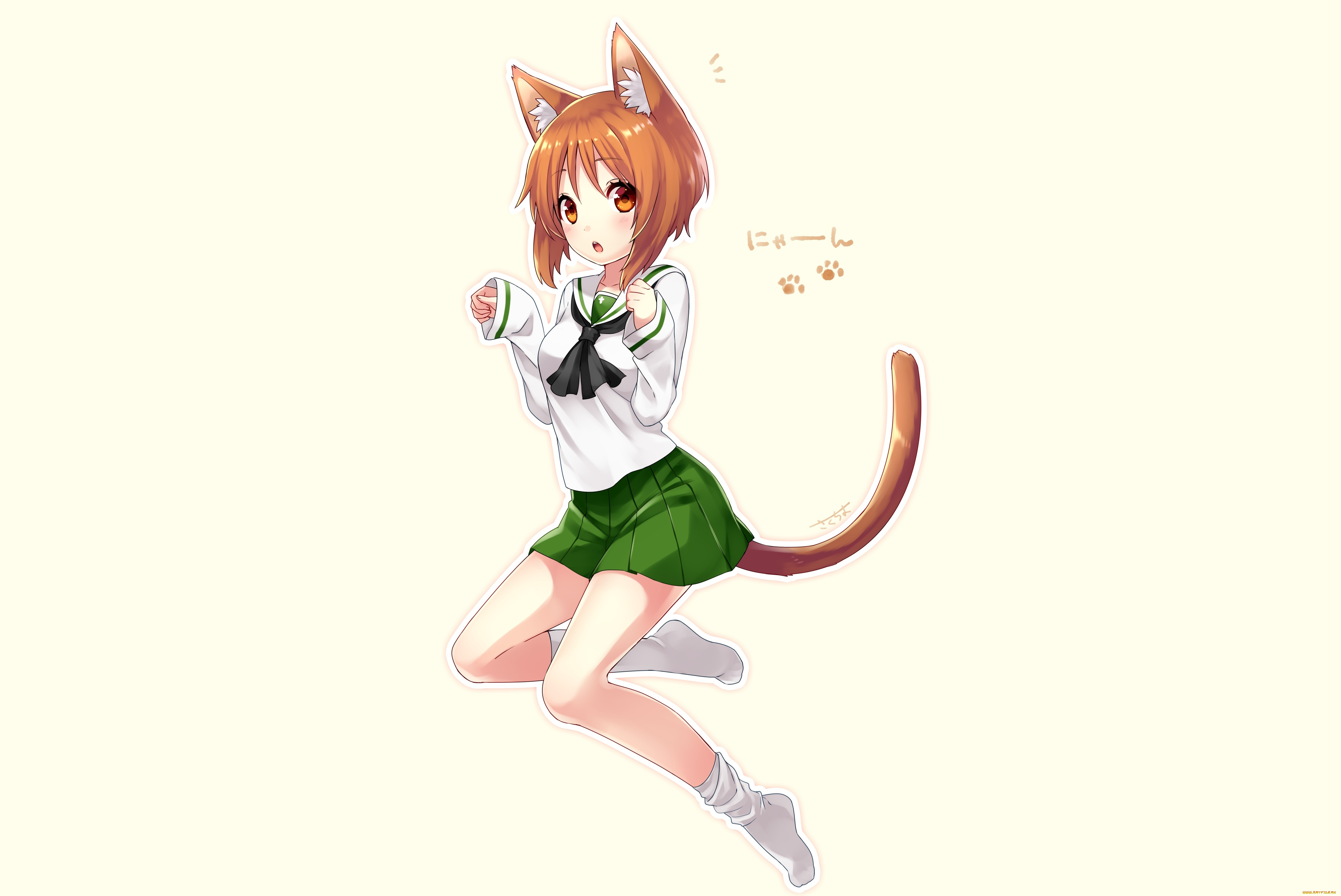 аниме, животные, , существа, nishizumi, miho