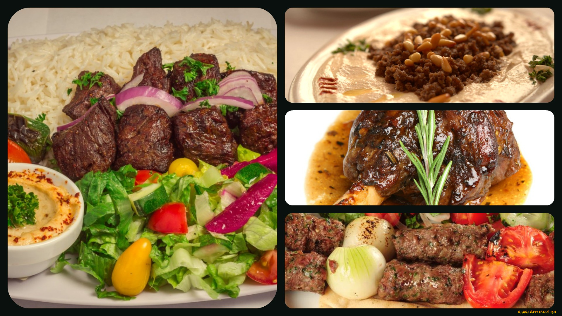 еда, разное, коллаж