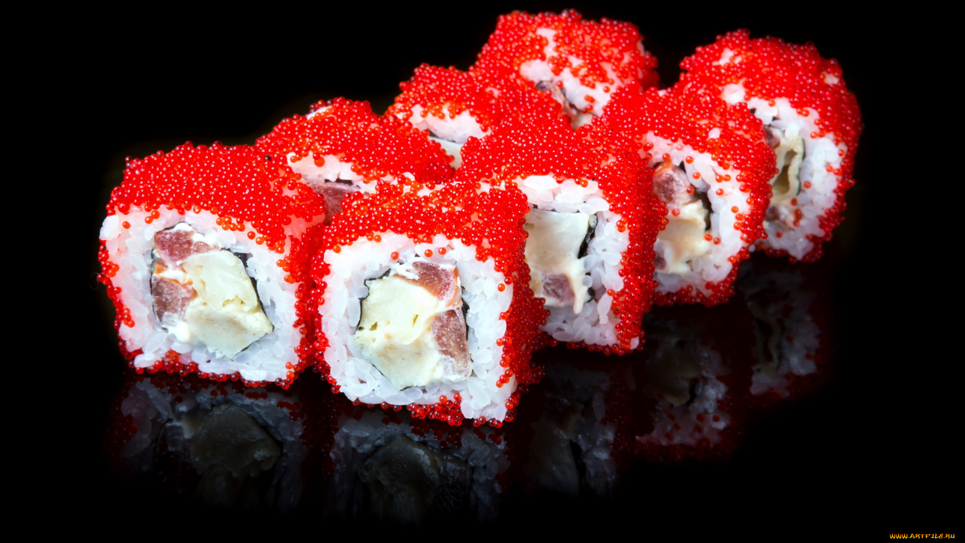 еда, рыба, , морепродукты, , суши, , роллы, кухня, японская, икра, роллы