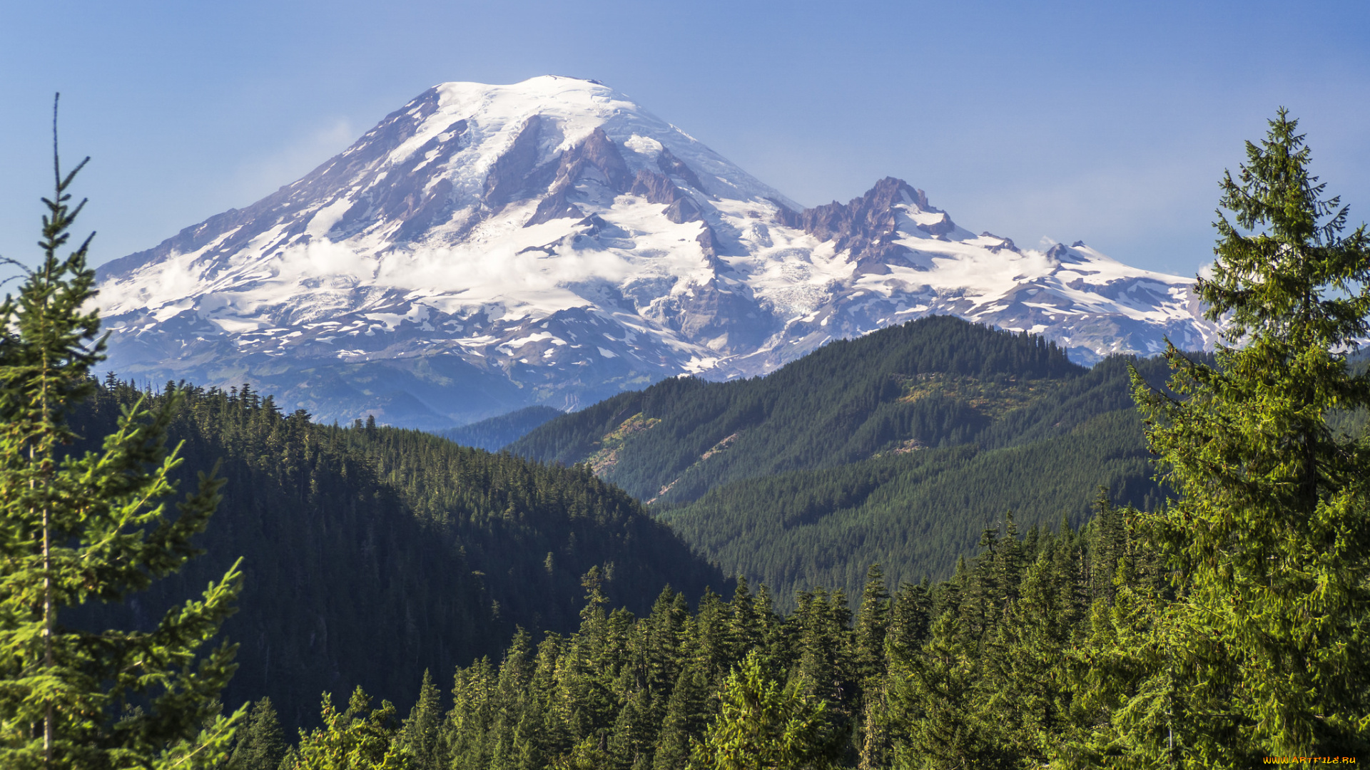 природа, горы, простор