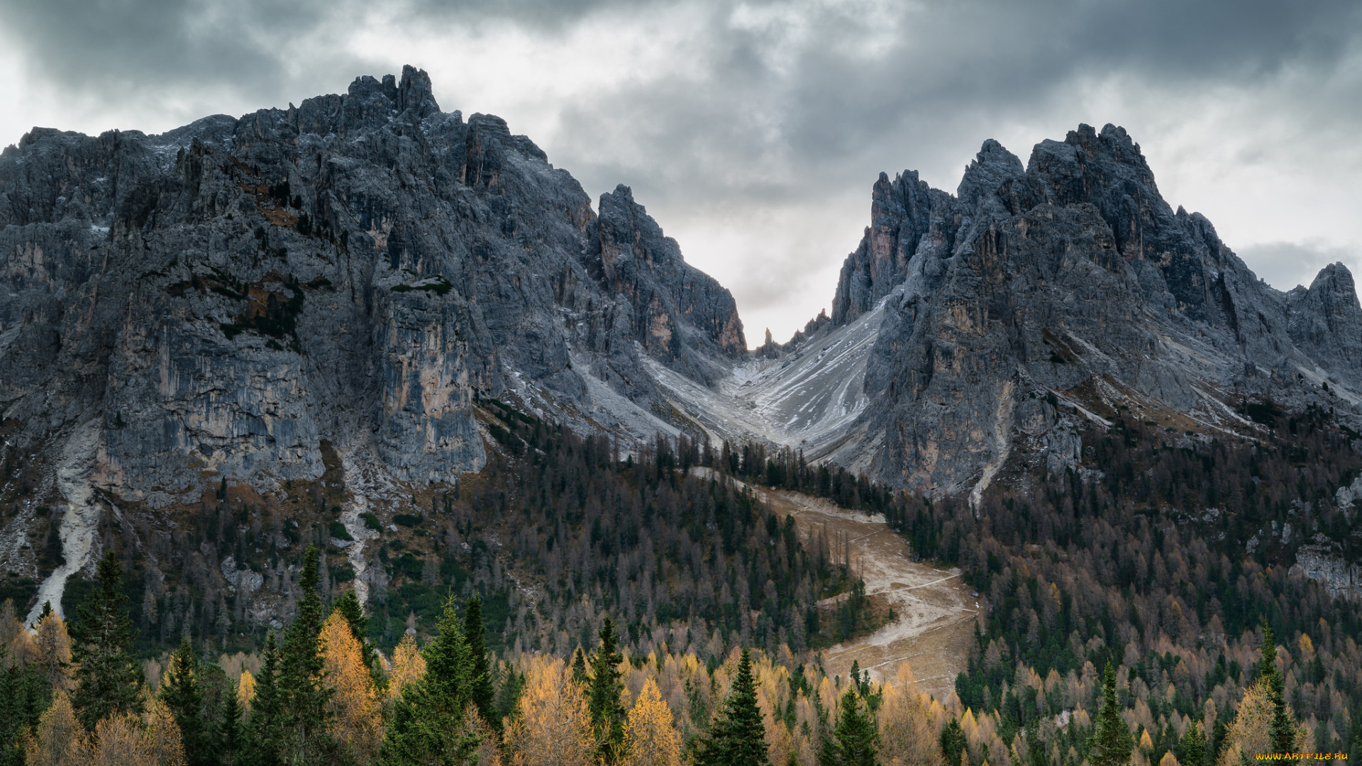 природа, горы, простор