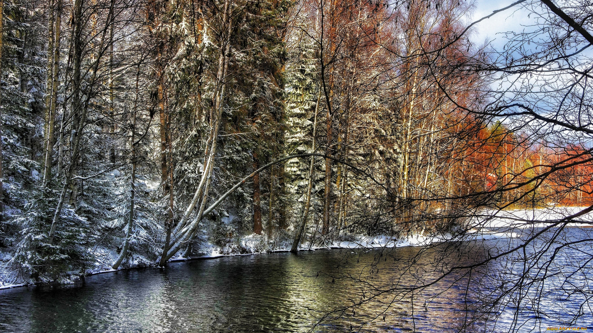 природа, реки, озера, простор