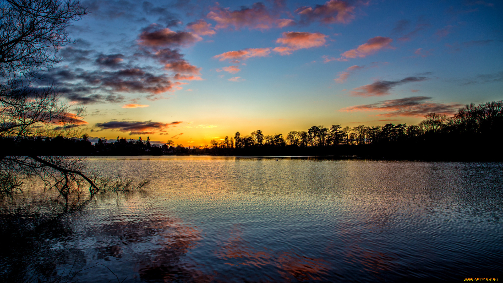 природа, реки, озера, простор