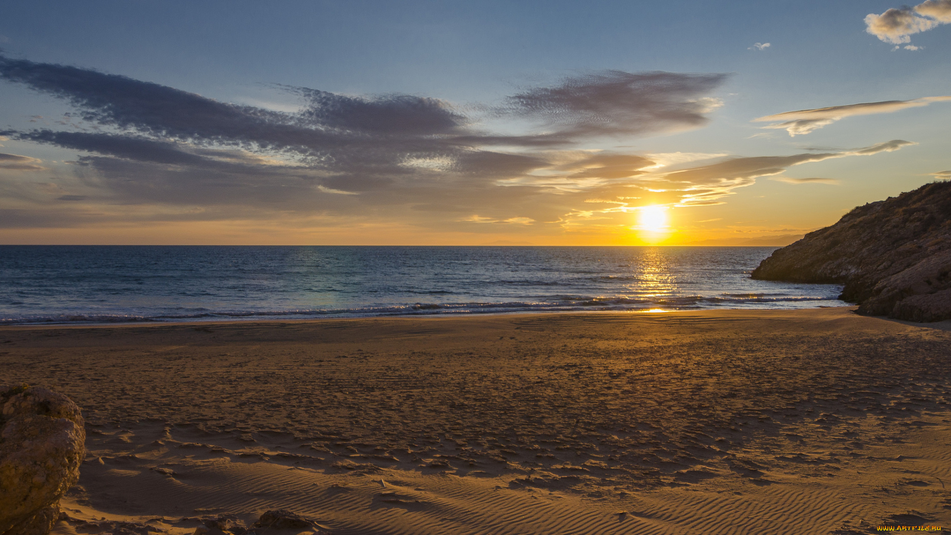 природа, восходы, закаты, простор