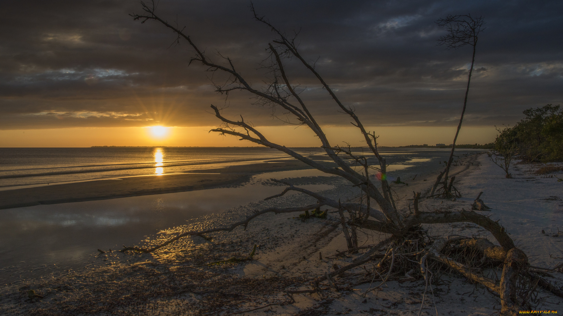 природа, восходы, закаты, простор