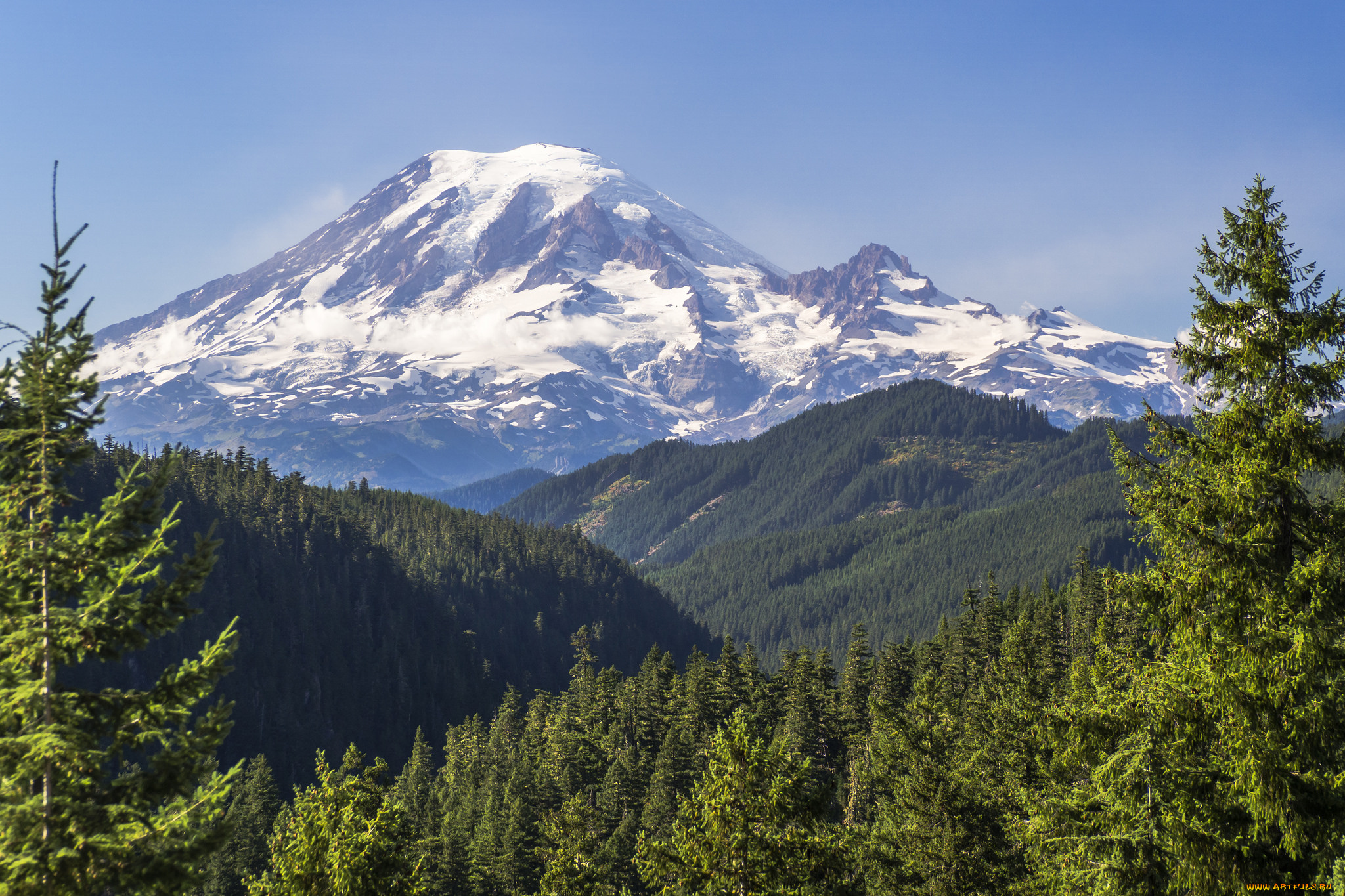 природа, горы, простор