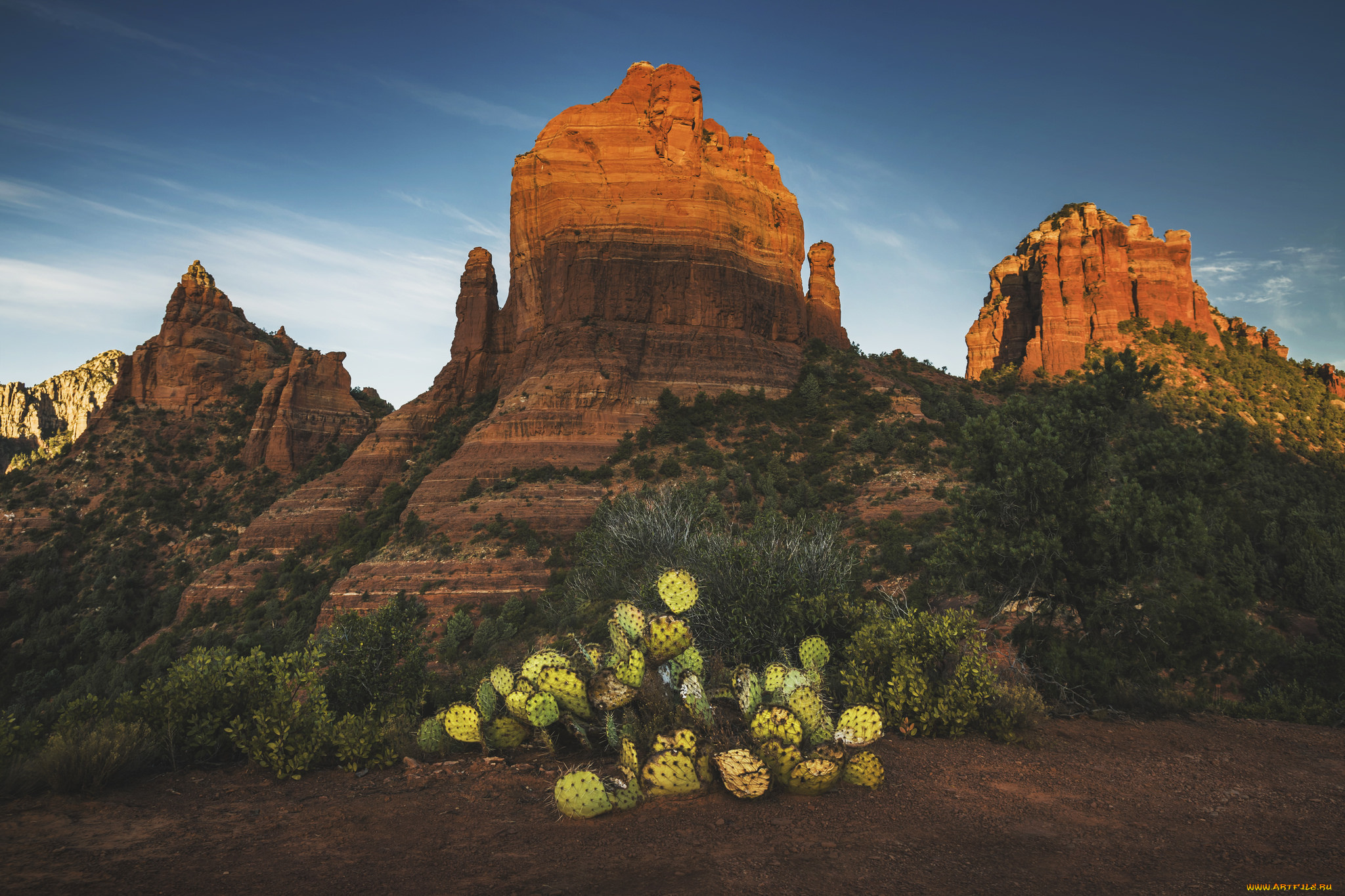 природа, горы, простор