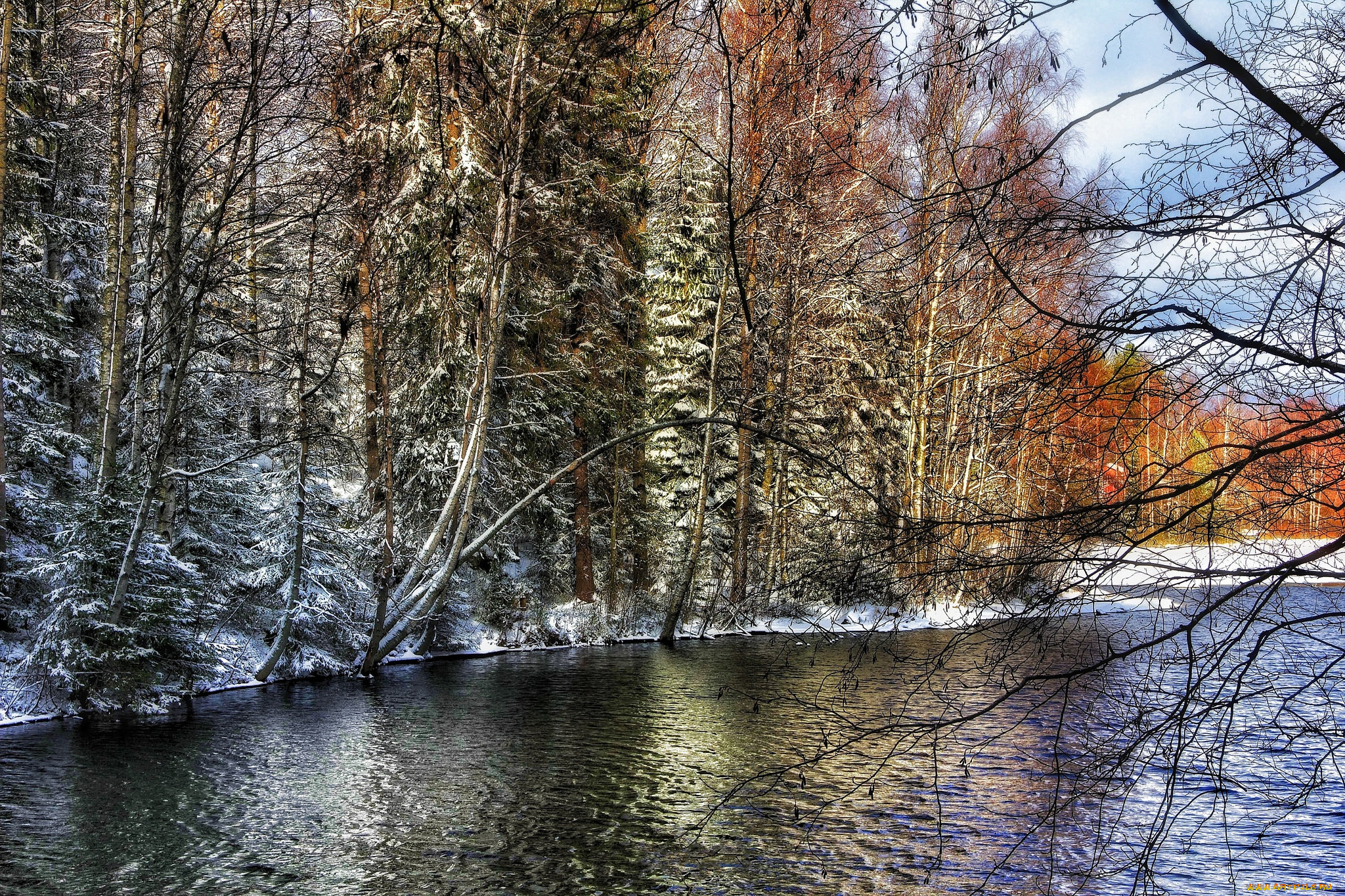 природа, реки, озера, простор