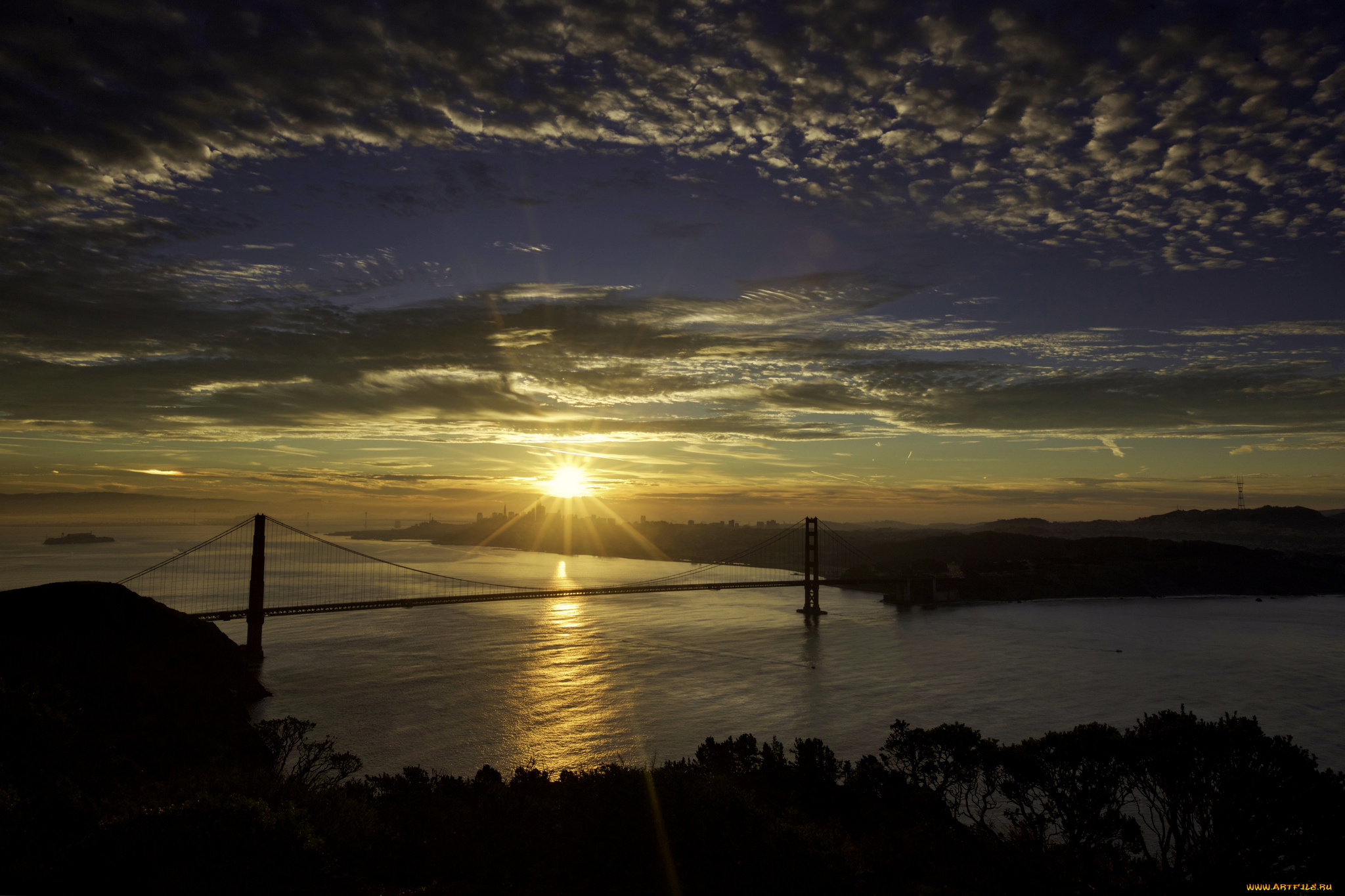 природа, восходы, закаты, простор