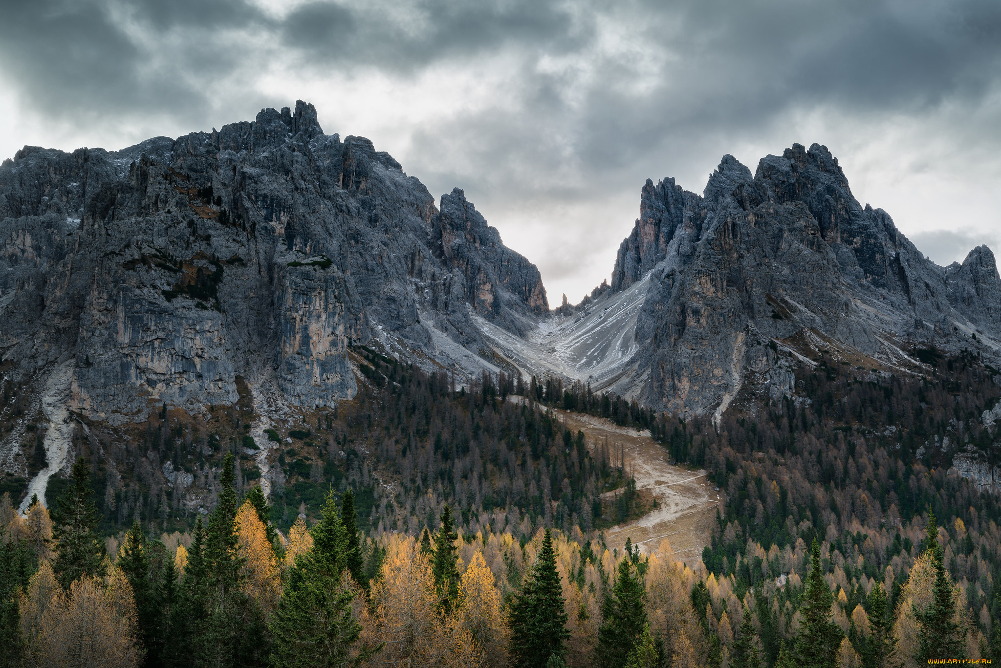 природа, горы, простор