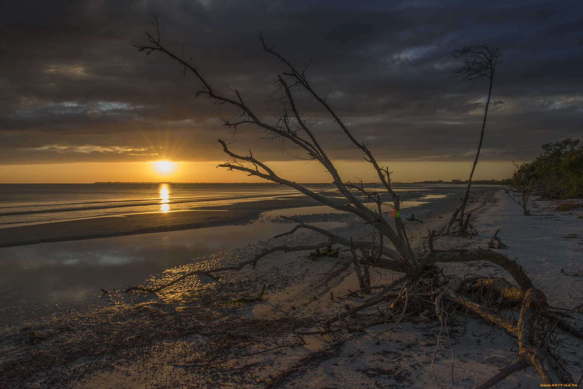 природа, восходы, закаты, простор