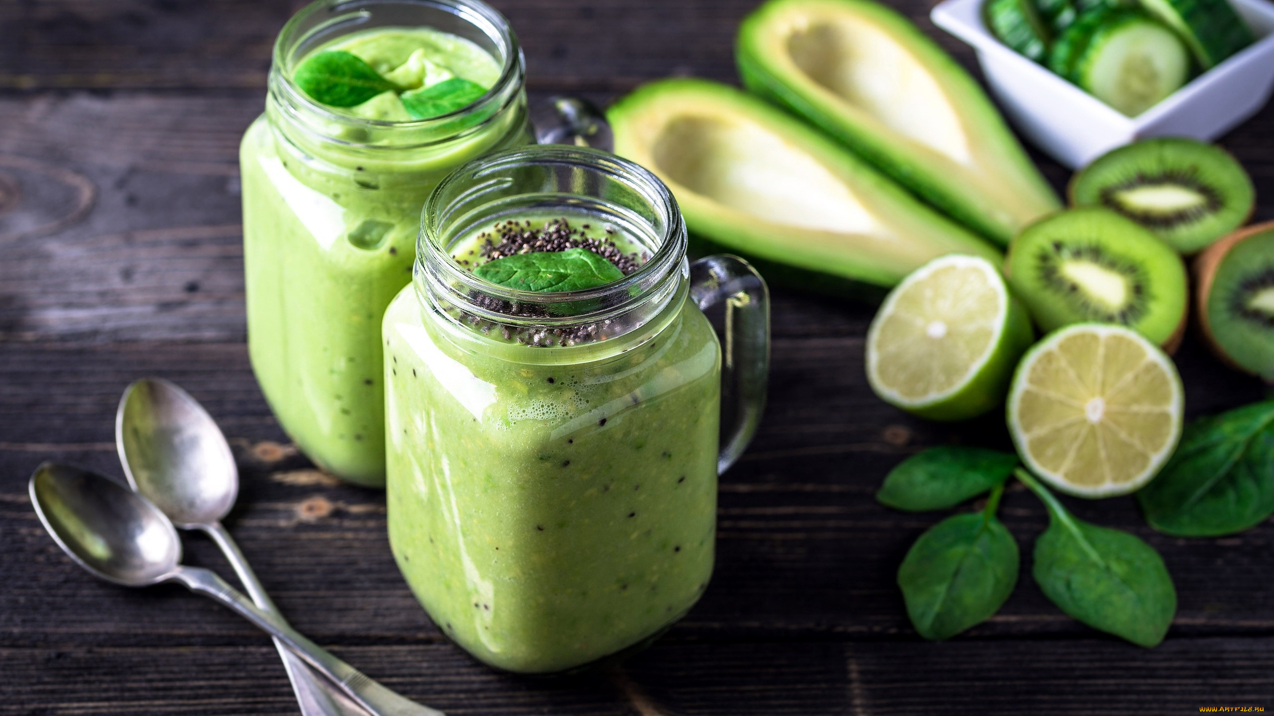 еда, напитки, смузи