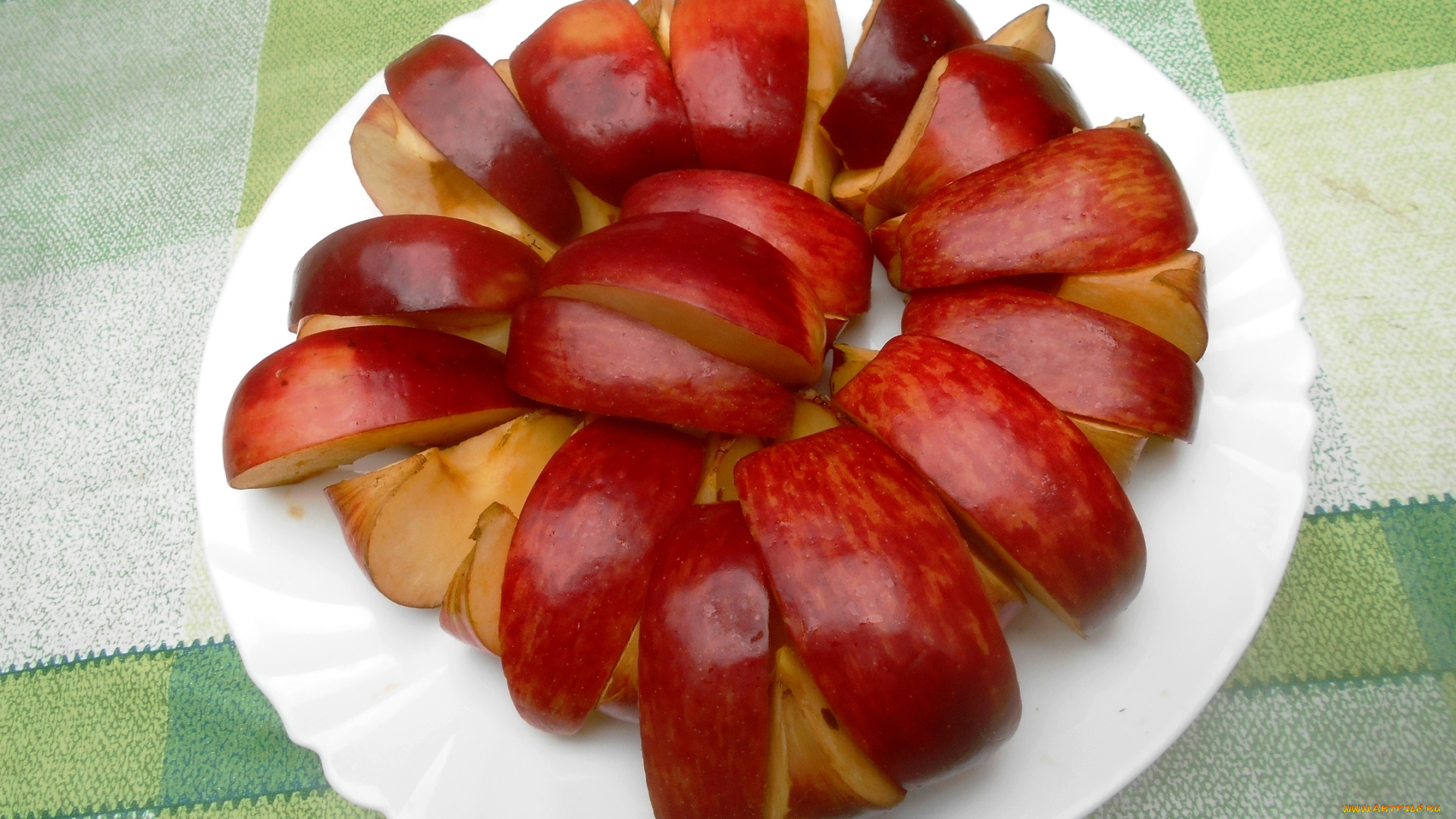 еда, яблоки