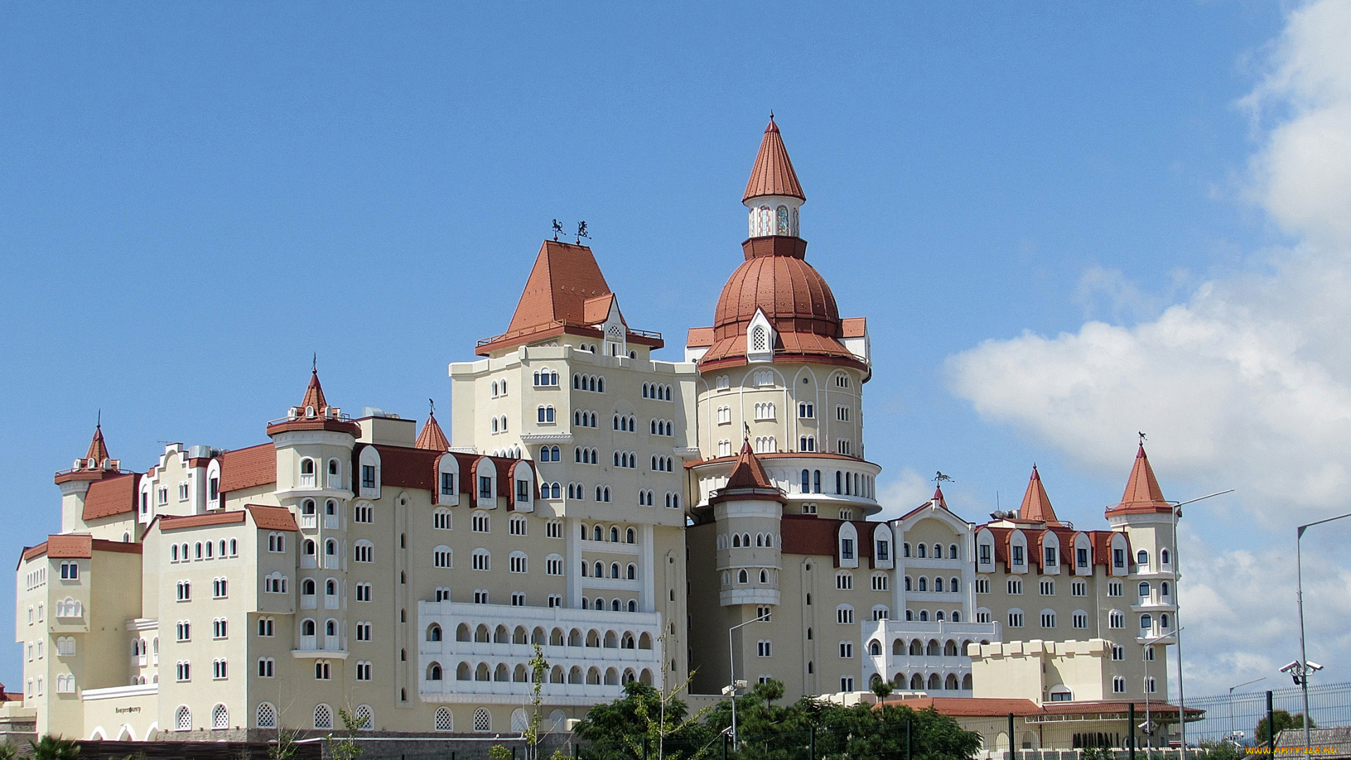 сочи, города, сочи, , россия, здание, город, отель