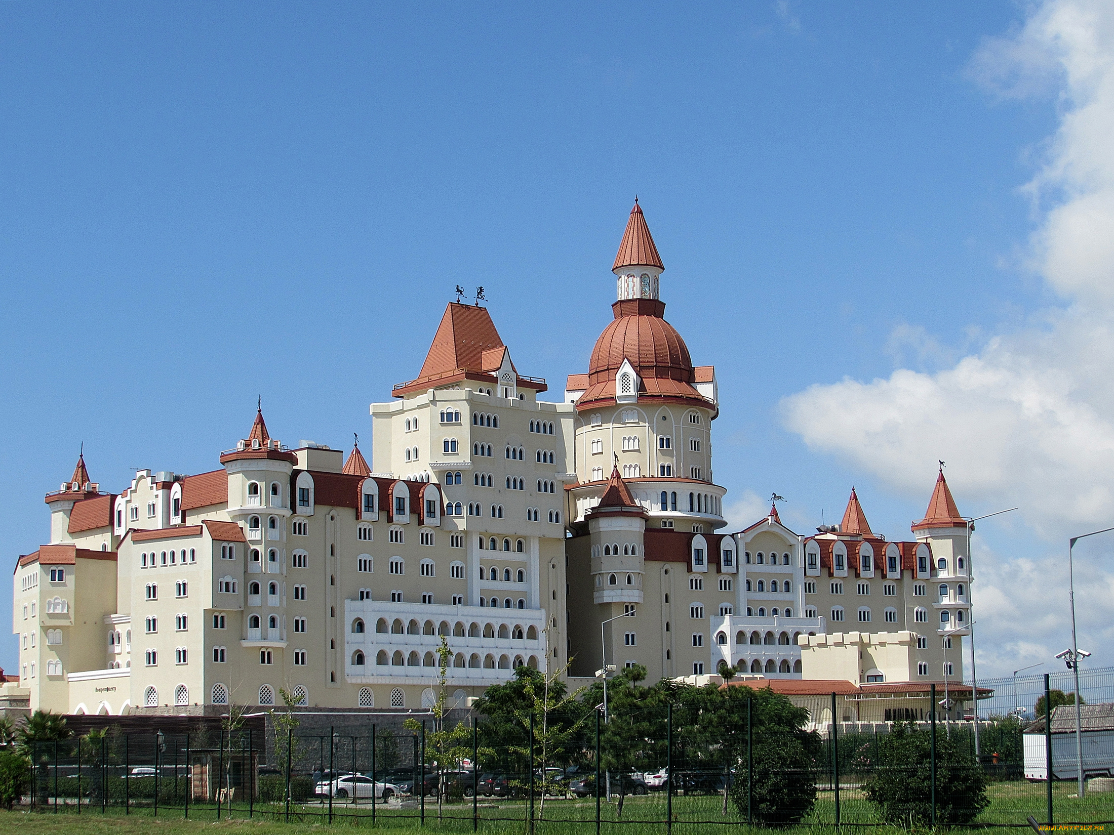 сочи, города, сочи, , россия, здание, город, отель