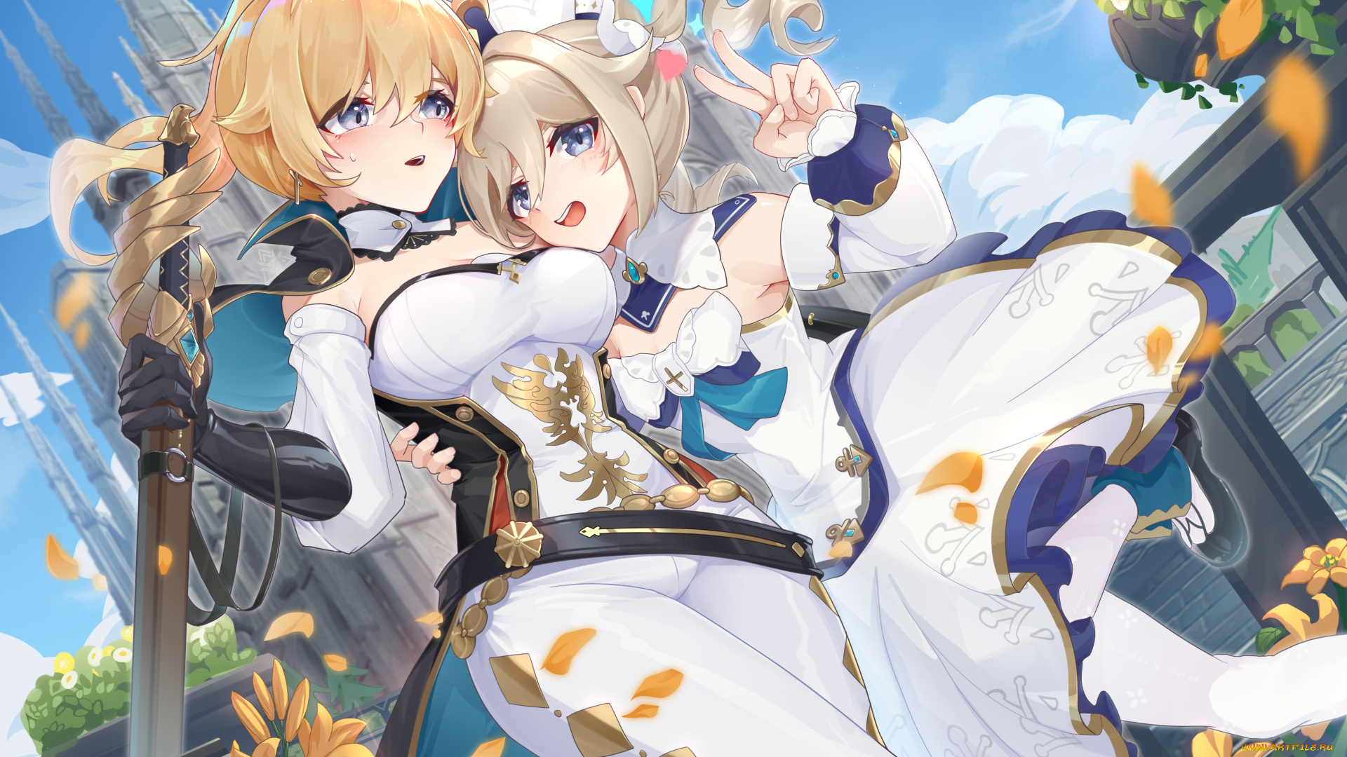 аниме, genshin, impact, genshin, impact