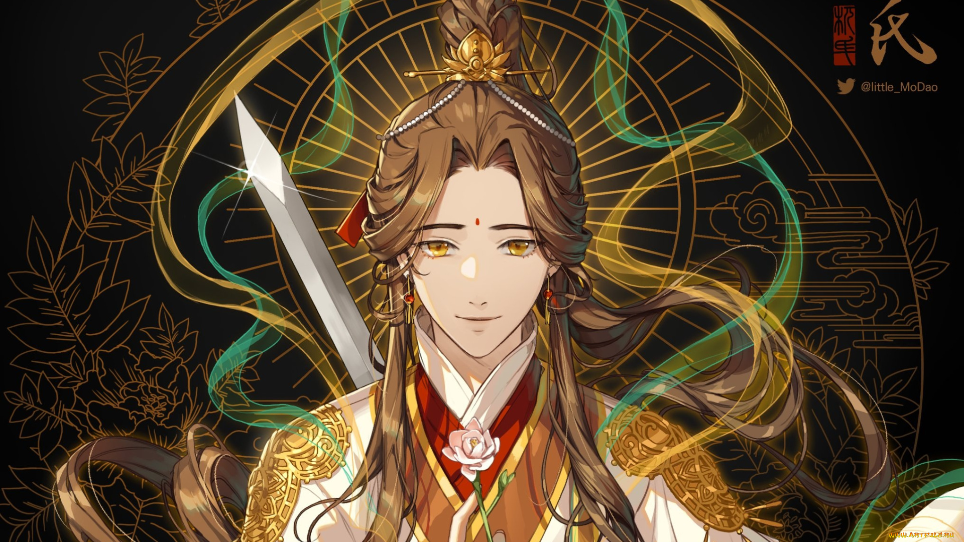 аниме, tian, guan, ci, fu, благословение, небожителей, tian, guan, ci, fu, мосян, тунсю