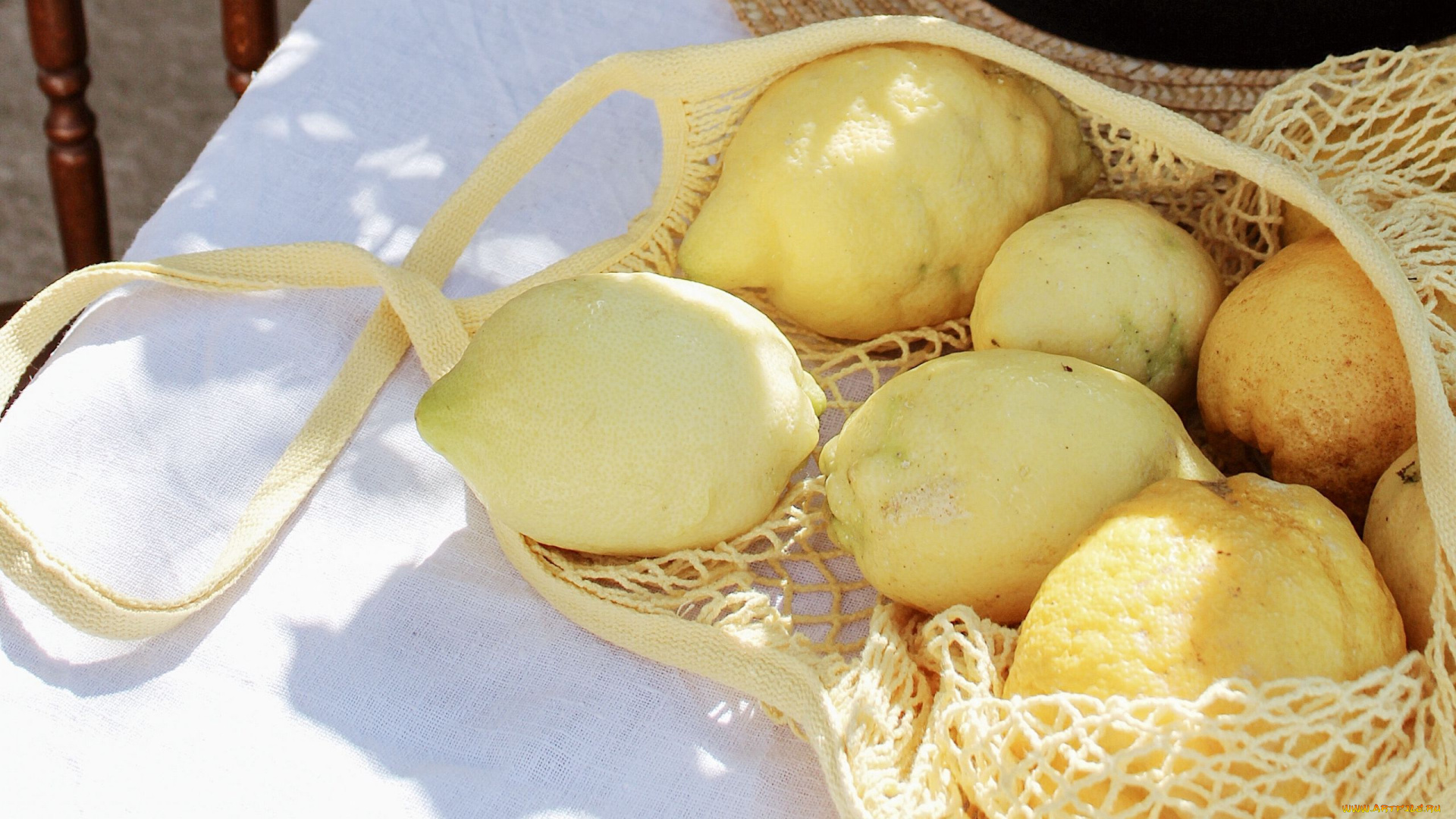 еда, цитрусы, лимоны