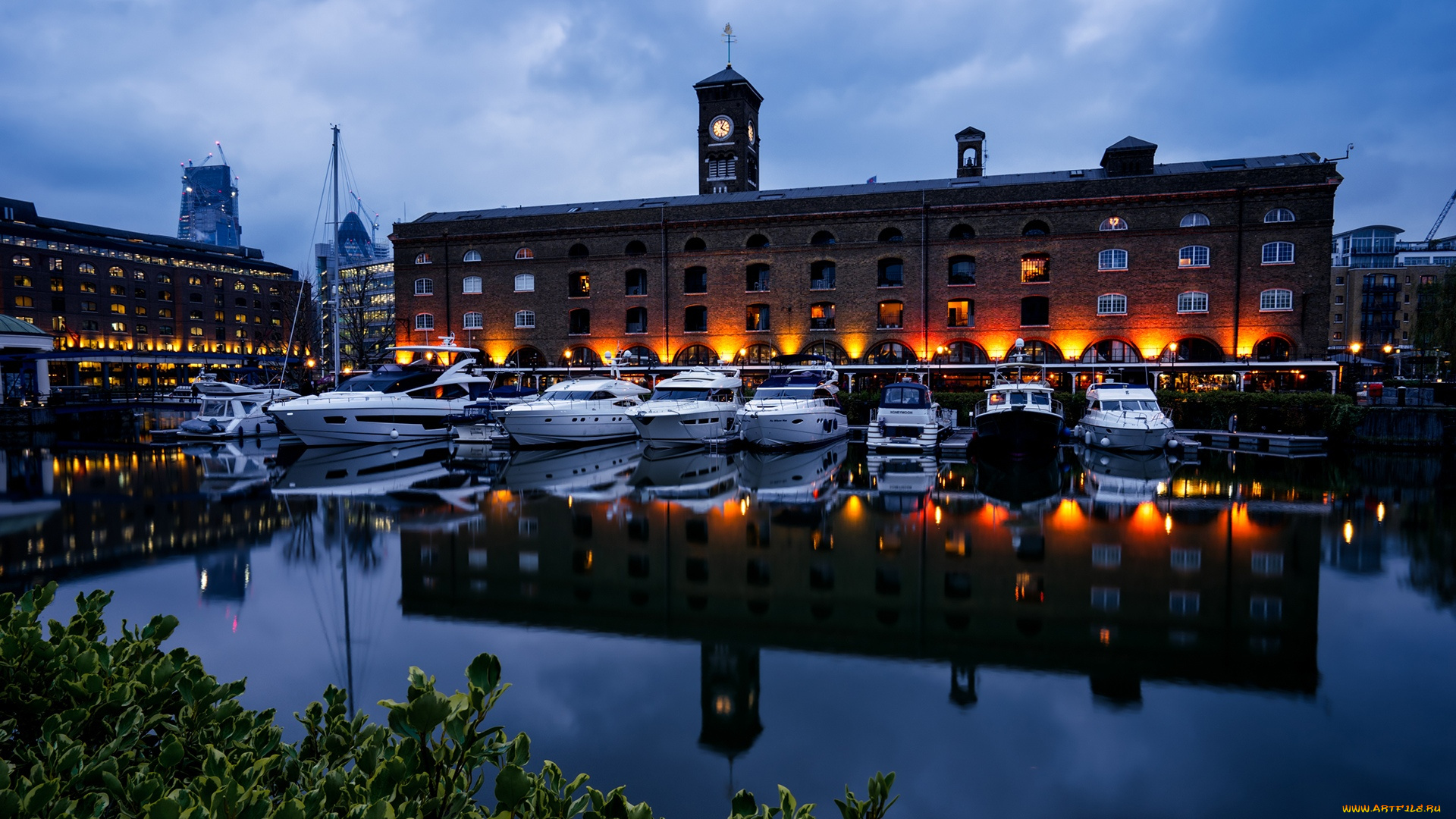 корабли, порты, , , причалы, пристань, в, лондоне