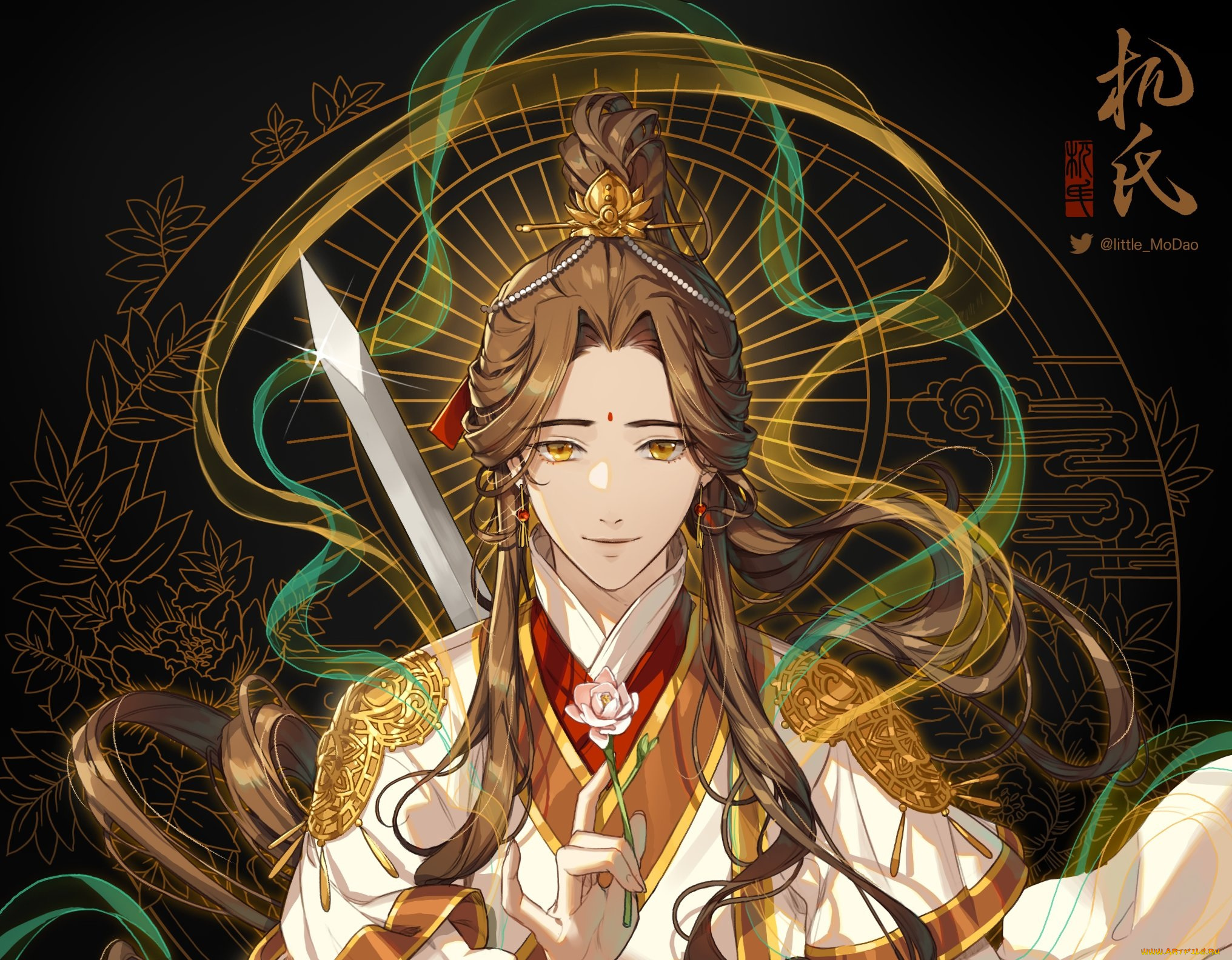 аниме, tian, guan, ci, fu, благословение, небожителей, tian, guan, ci, fu, мосян, тунсю