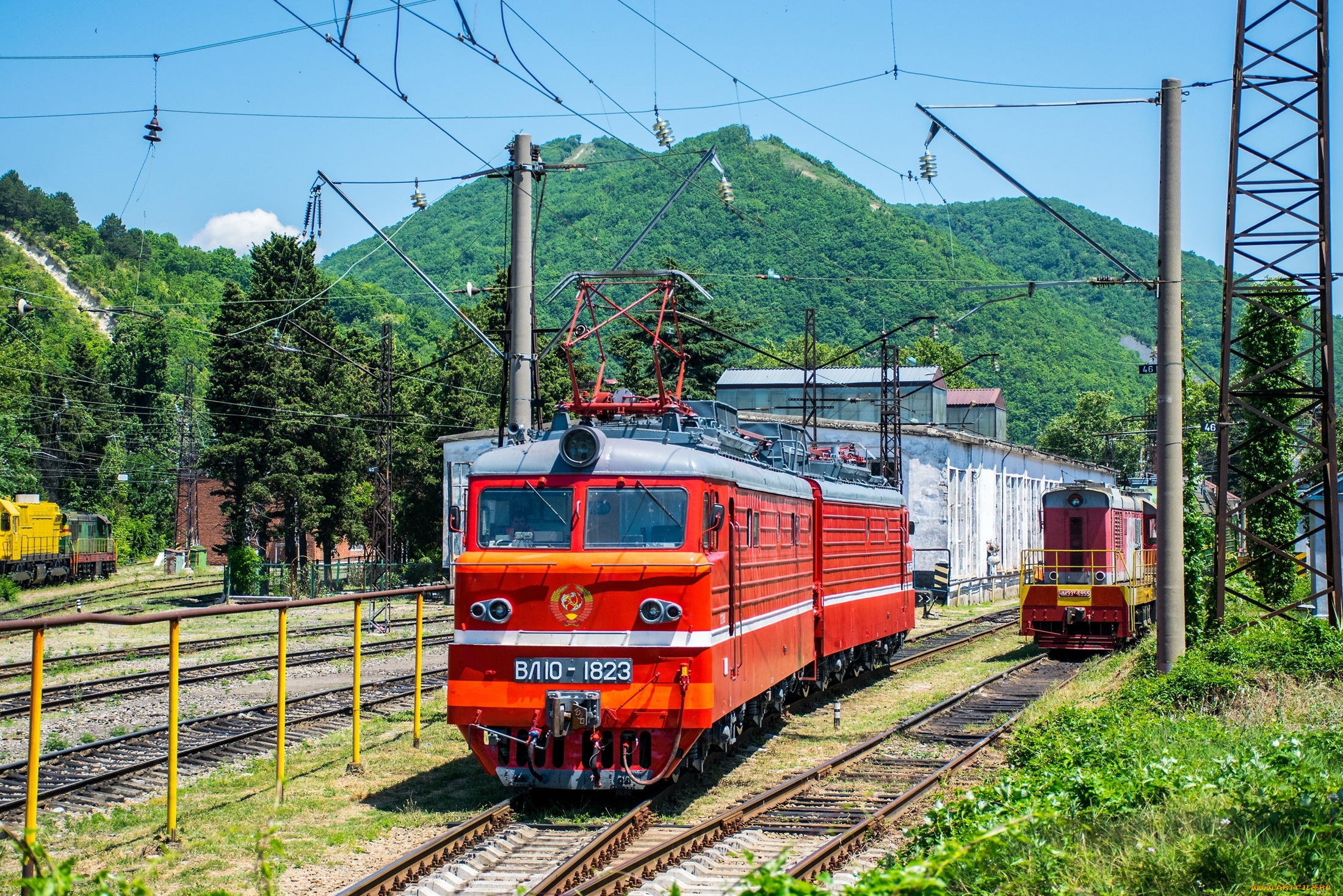 электровоз, вл-, 10, техника, электровозы, электровоз, вл-, 10, локомотивы, тепловоз, рельсы