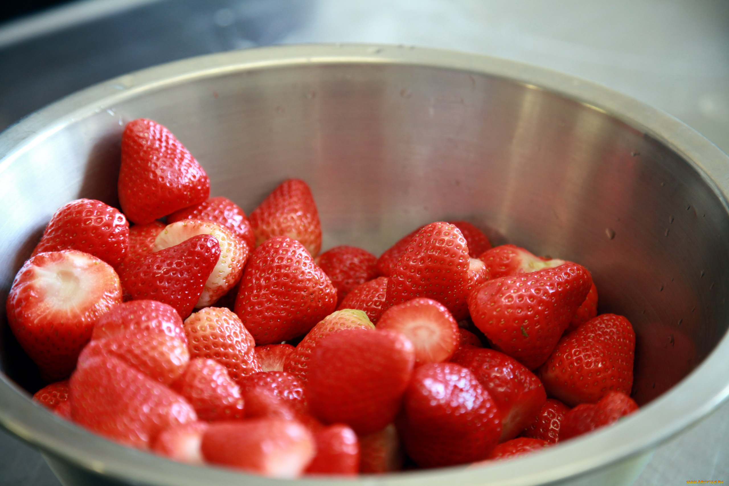 еда, клубника, , земляника