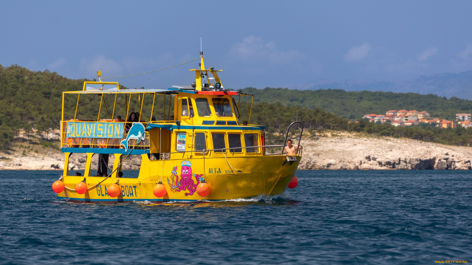 корабли, пароходы, прогулочный, пароход