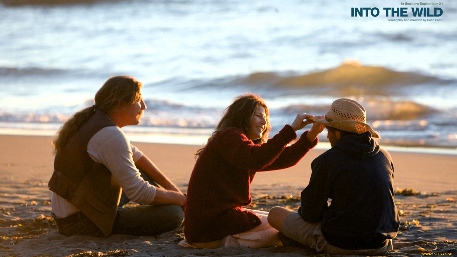кино, фильмы, into, the, wild, люди, море, берег, песок