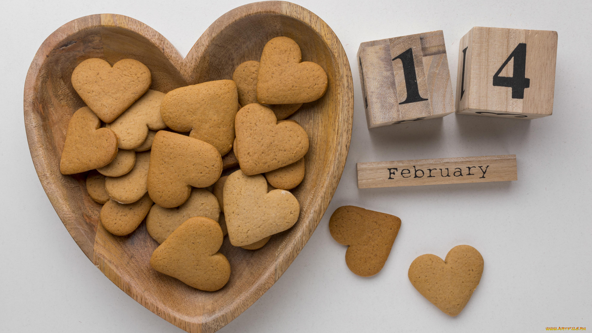 праздничные, день, святого, валентина, , сердечки, , любовь, сердечки, миска, кубики, дата