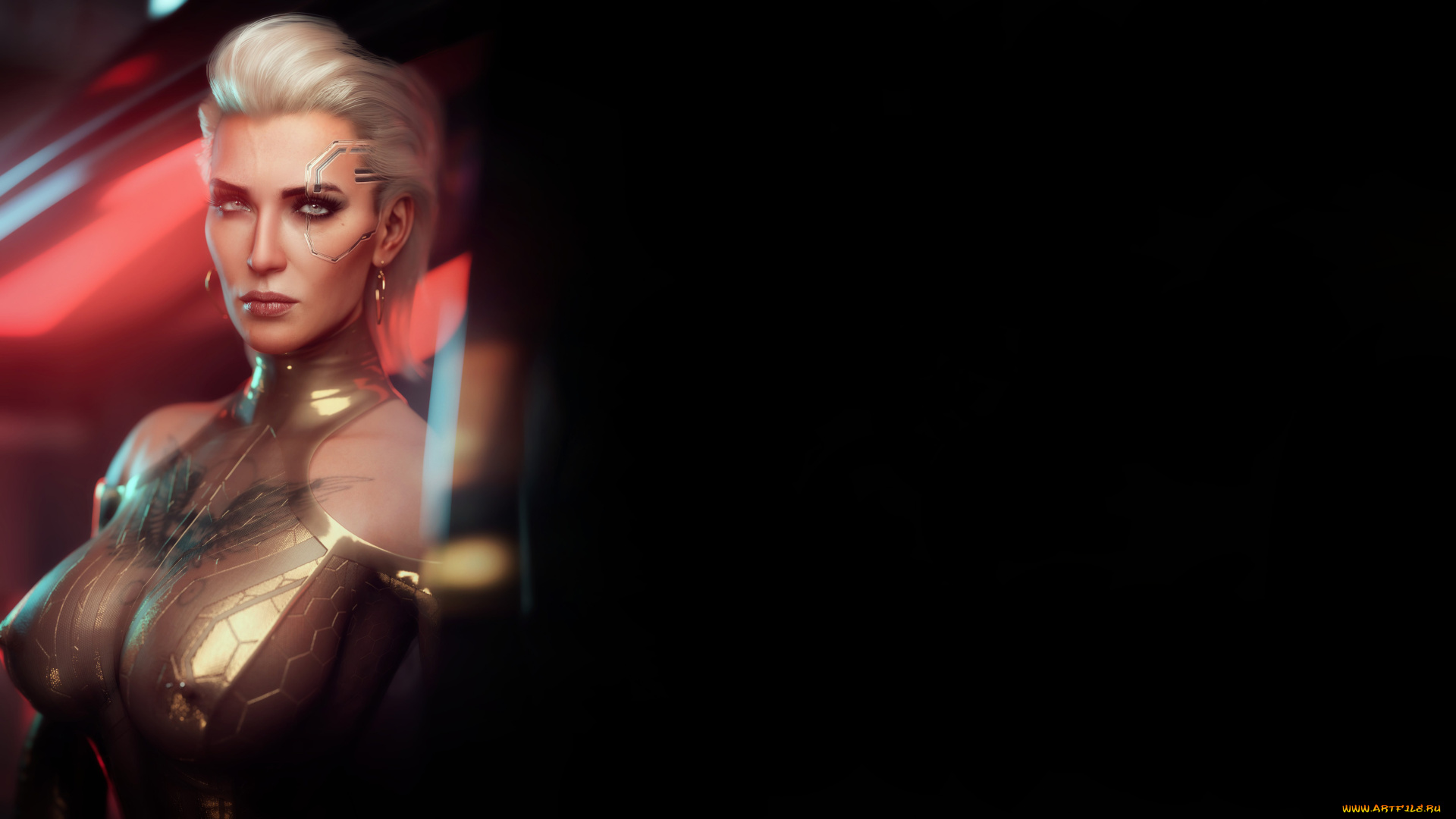 видео, игры, cyberpunk, 2077, meredith, stout, cyberpunk, 2077