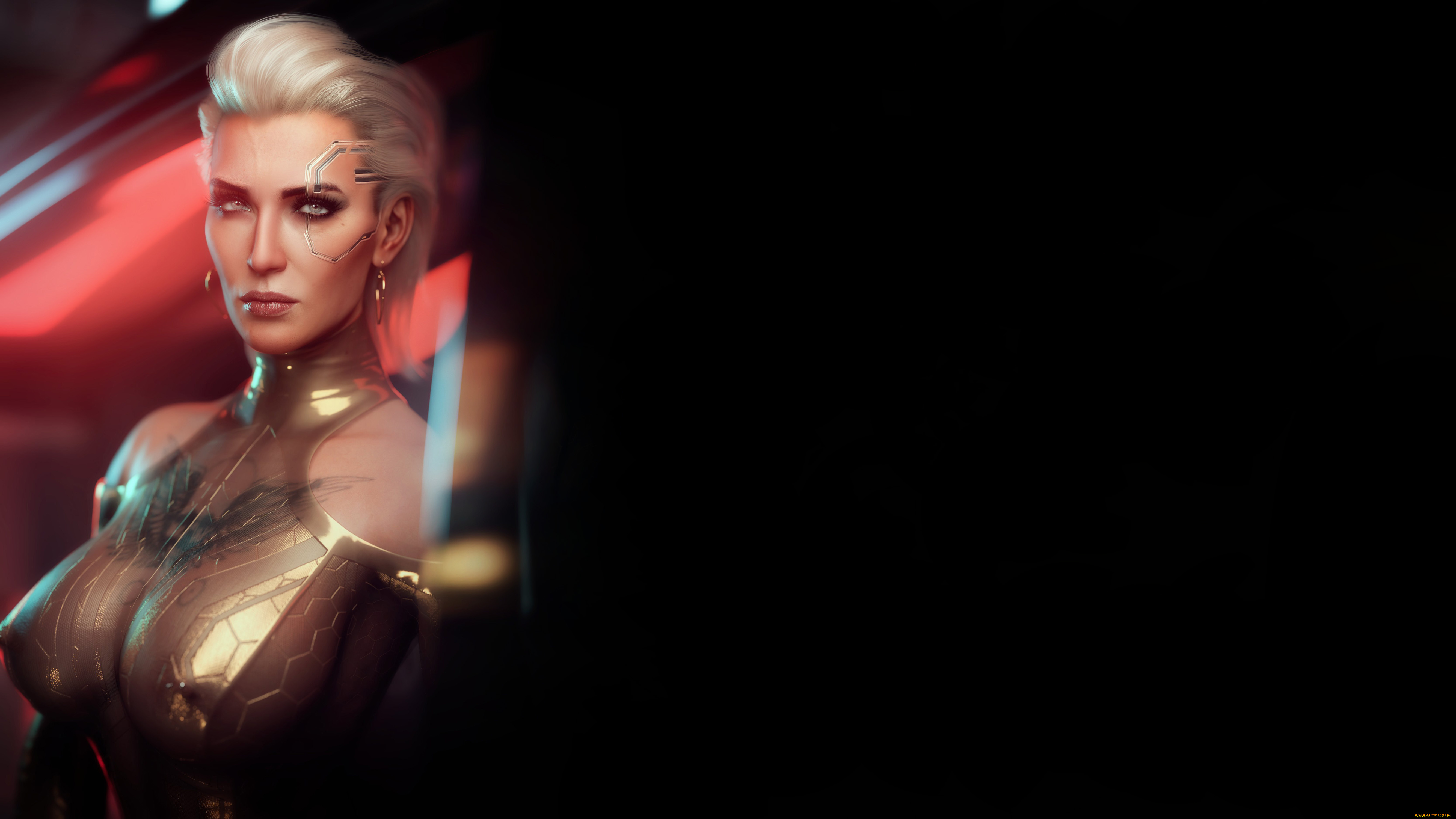 видео, игры, cyberpunk, 2077, meredith, stout, cyberpunk, 2077