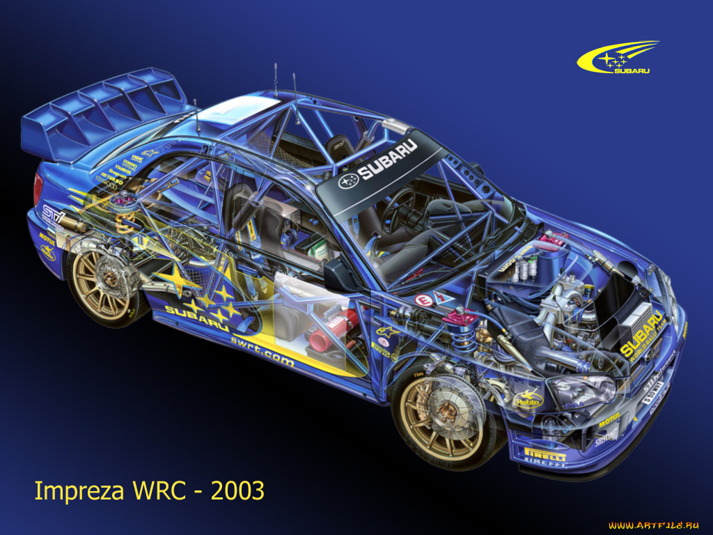 subaru, impreza, wrc, автомобили