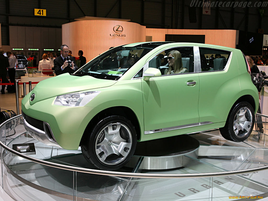 toyota, urban, concept, автомобили