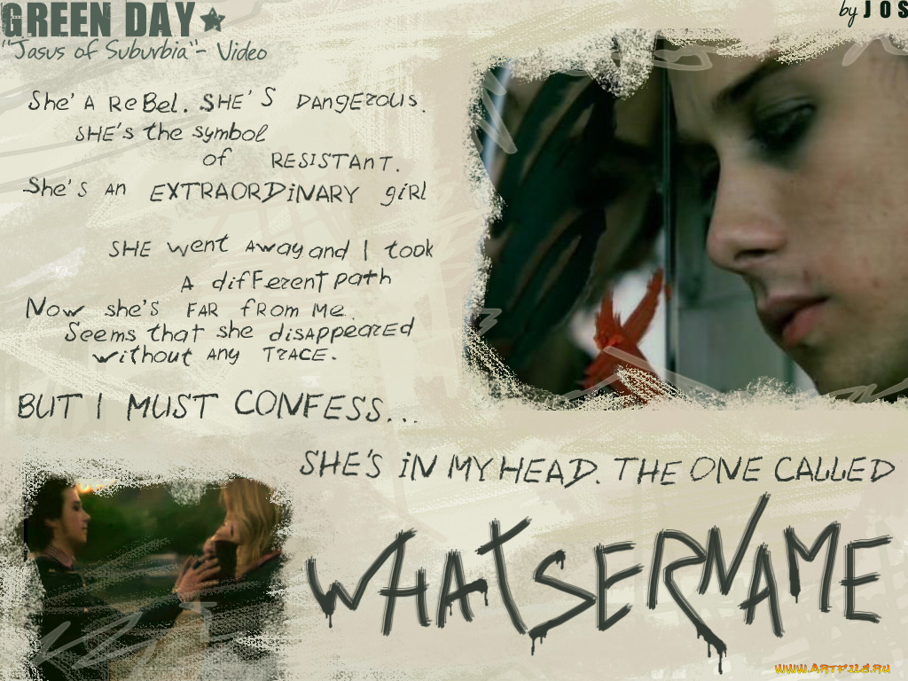 whatsername, музыка, green, day