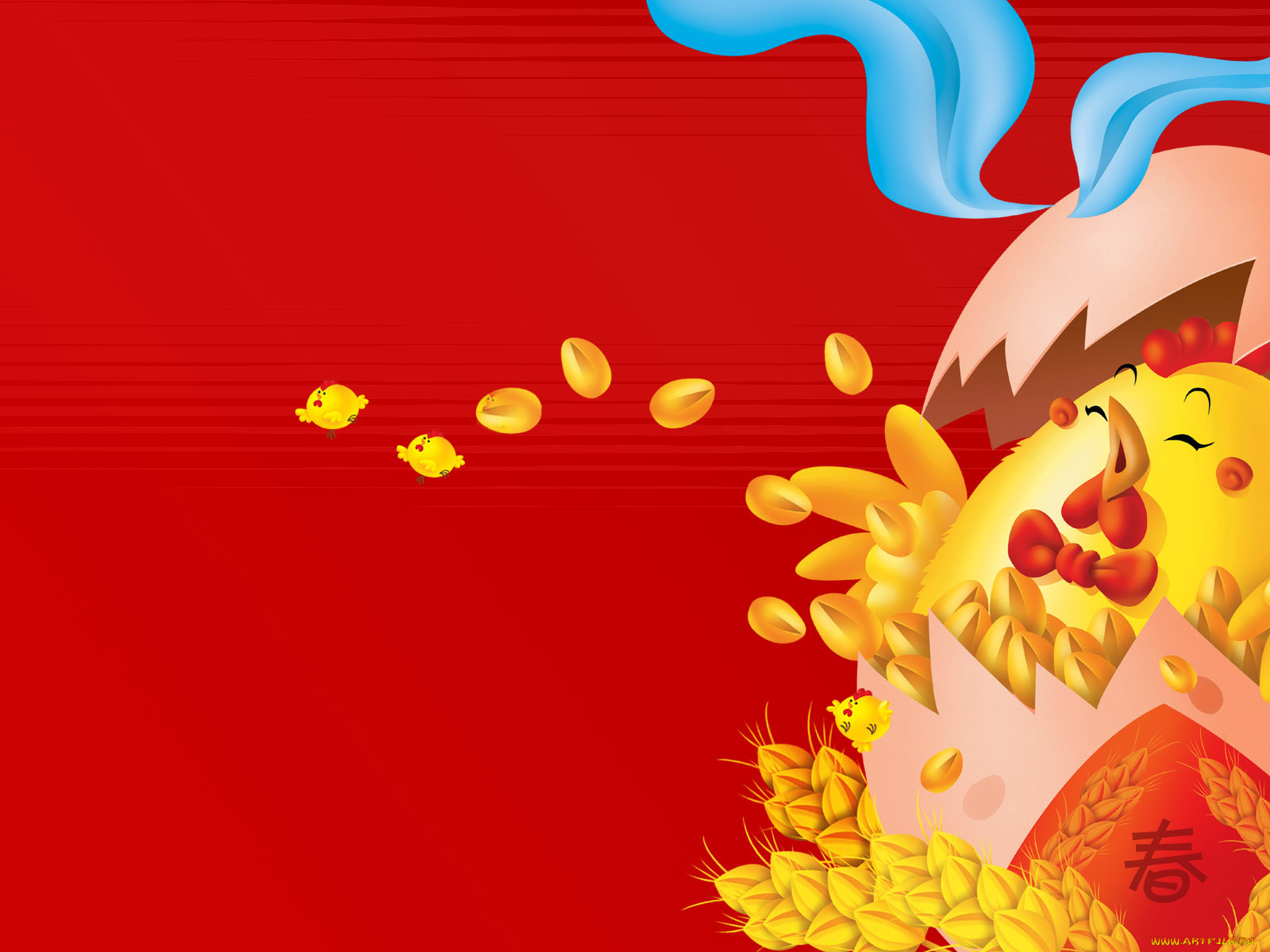 праздничные, векторная, графика, новый, год