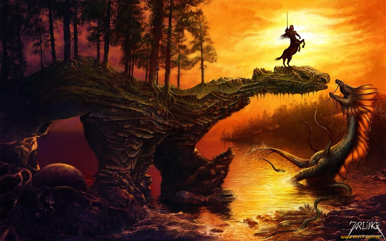 фэнтези, драконы