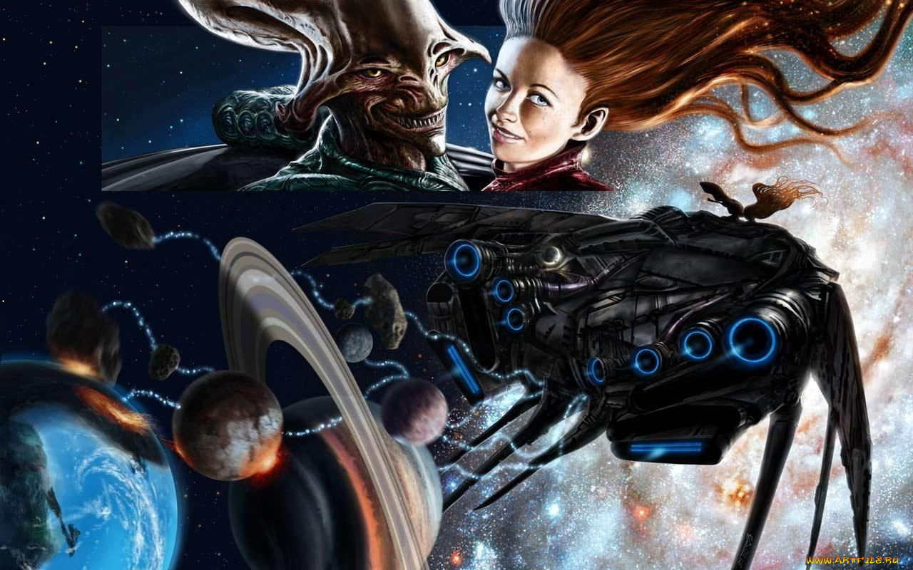 фэнтези, красавицы, чудовища