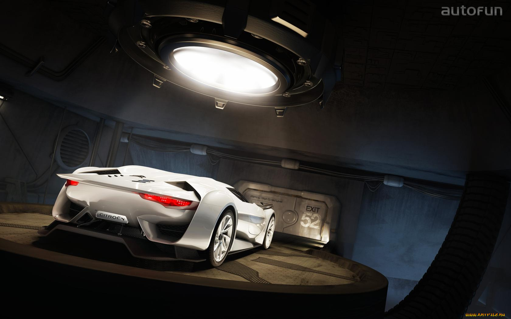 citro&, 235, gt, автомобили, 3д