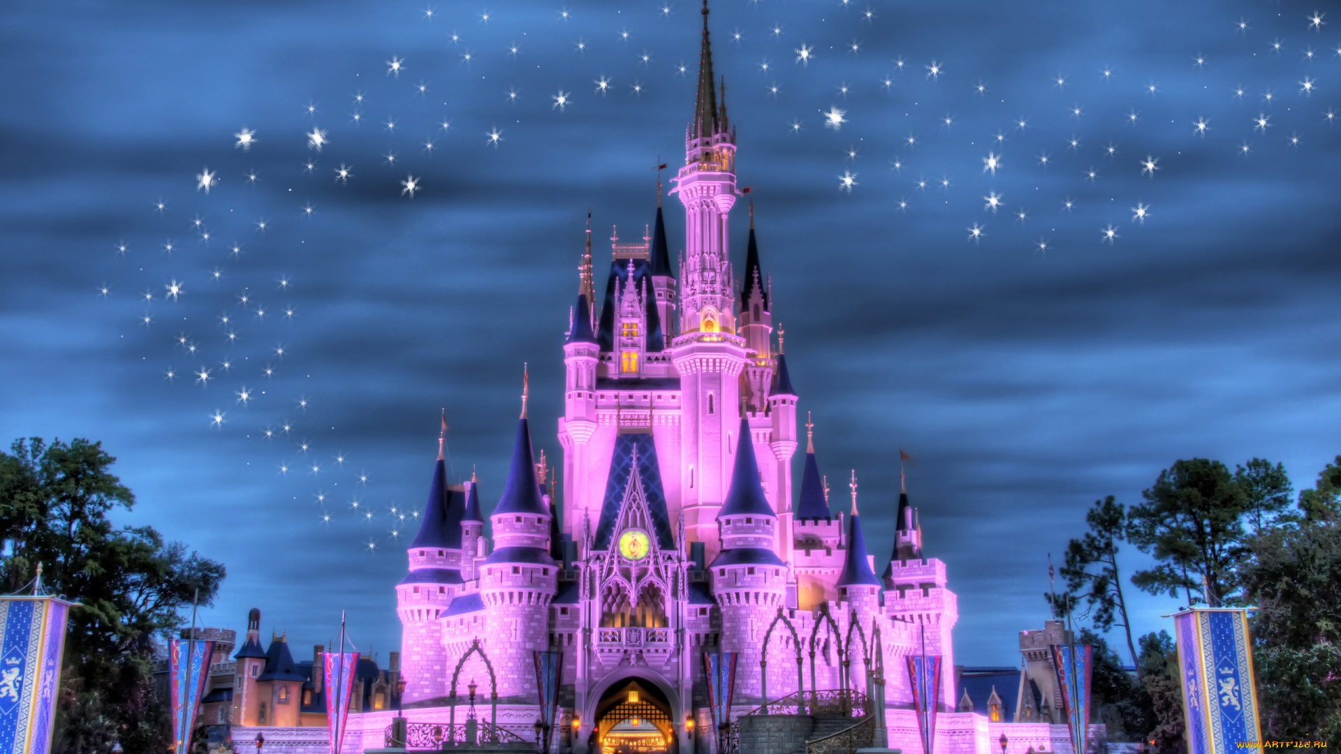 города, диснейленд