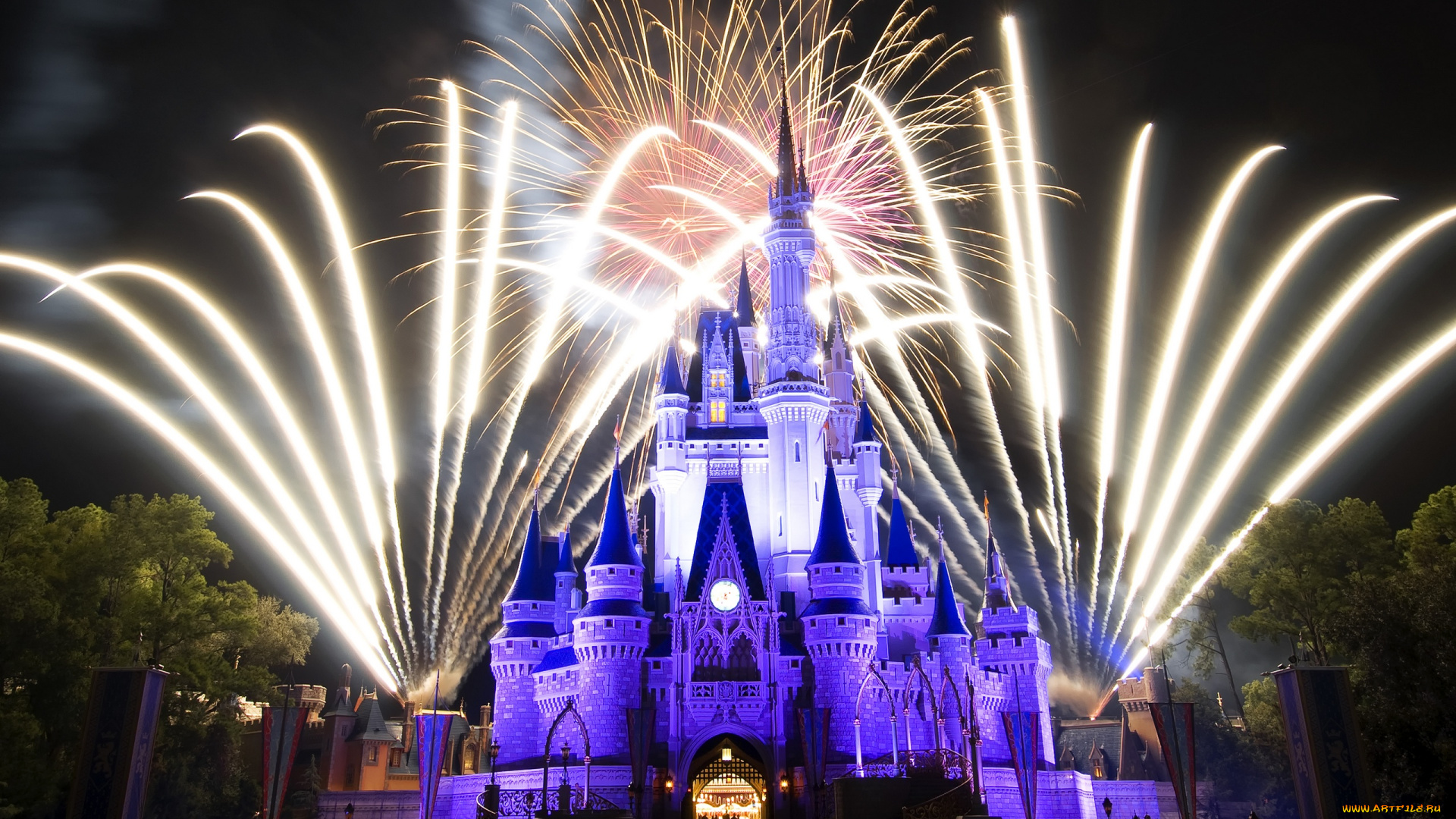 города, диснейленд