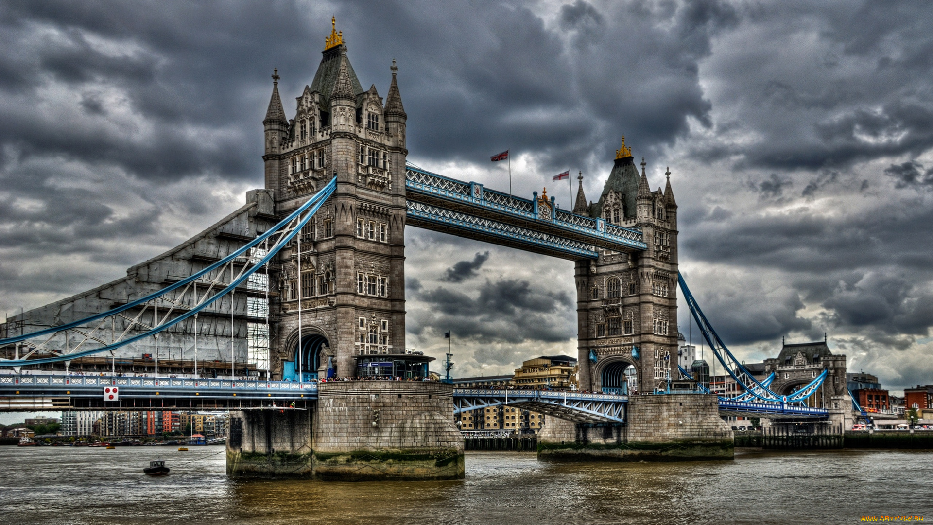 города, лондон, великобритания