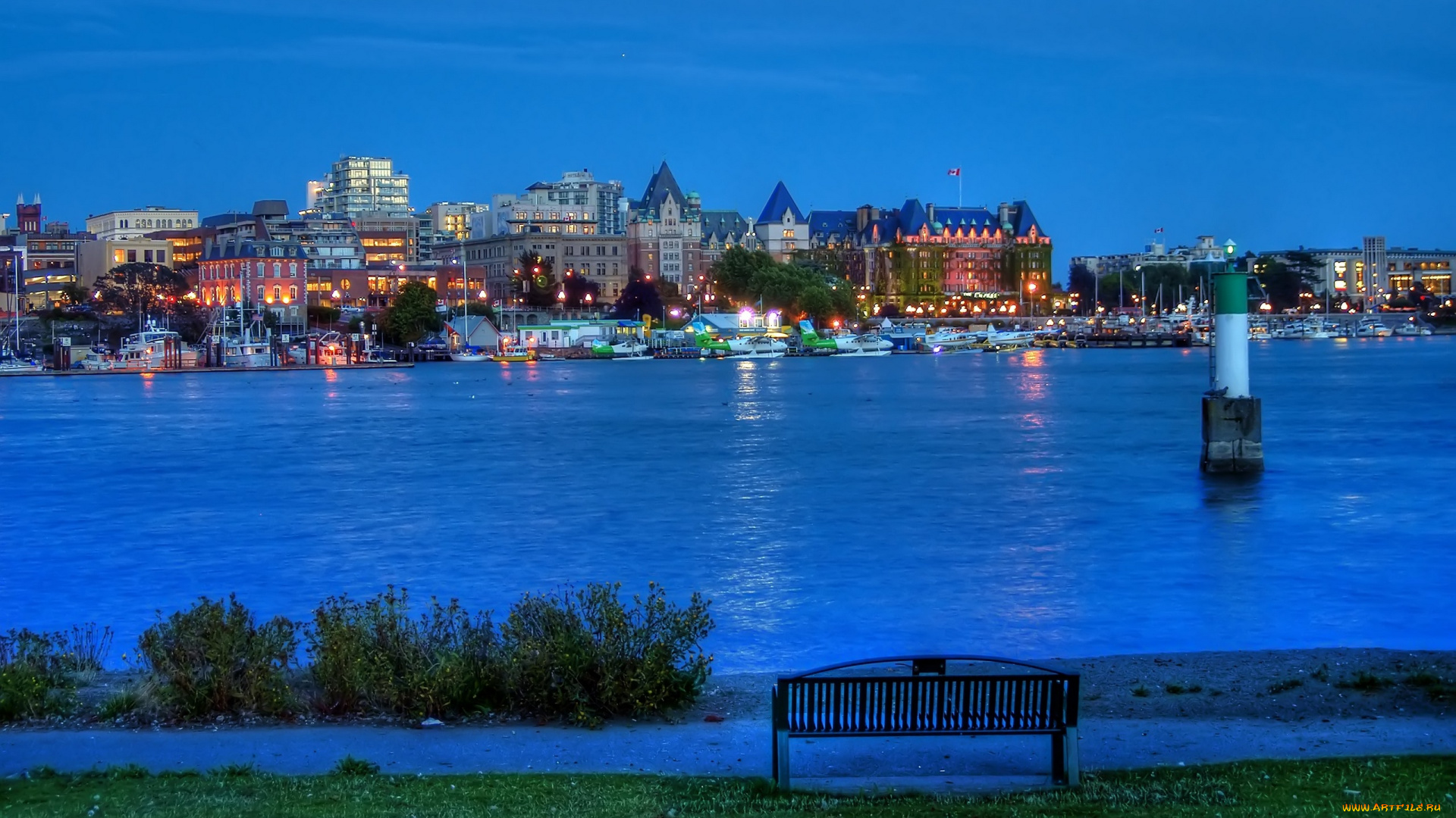 города, пейзажи