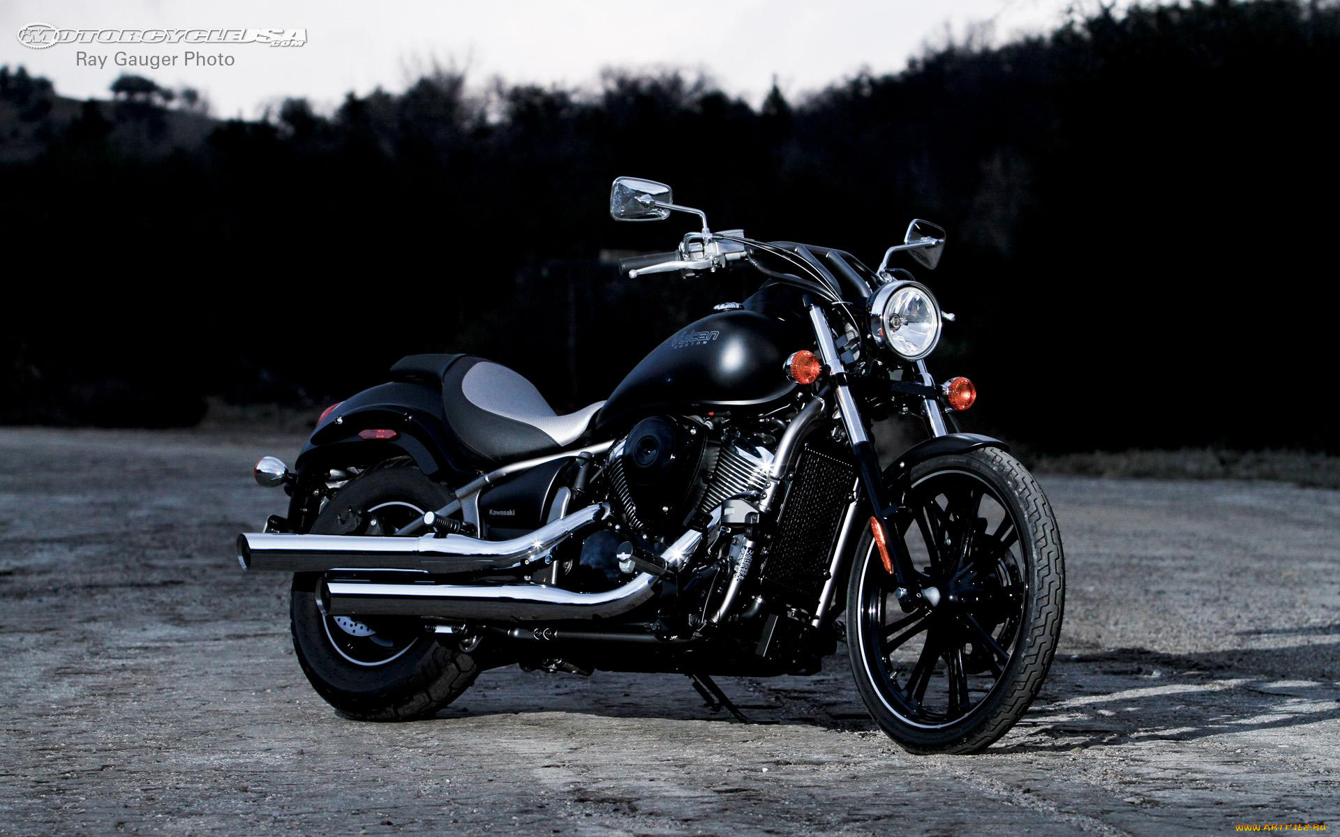 2010, kawasaki, vulcan, custom, 900, мотоциклы