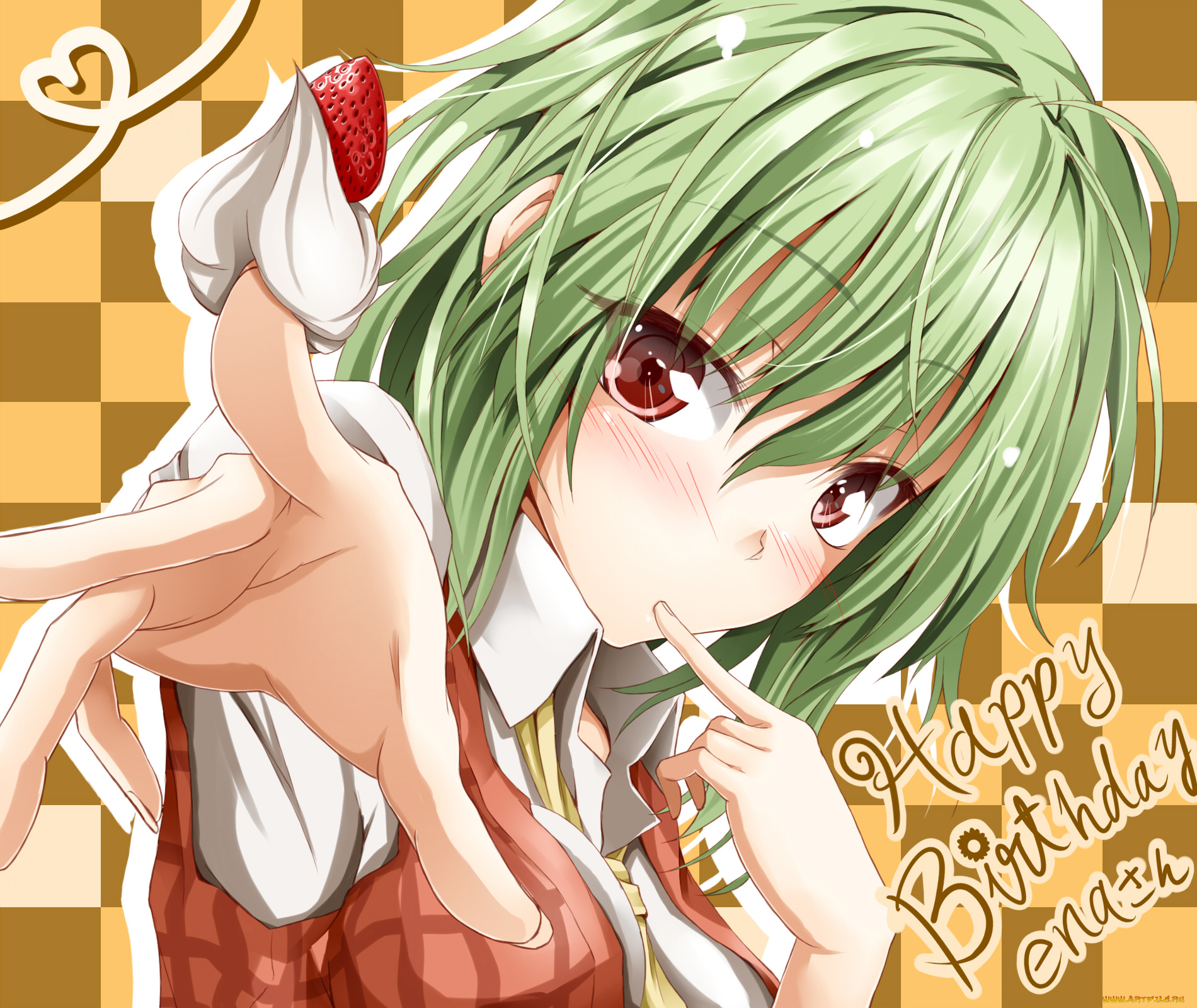 kazami, yuuka, аниме, touhou