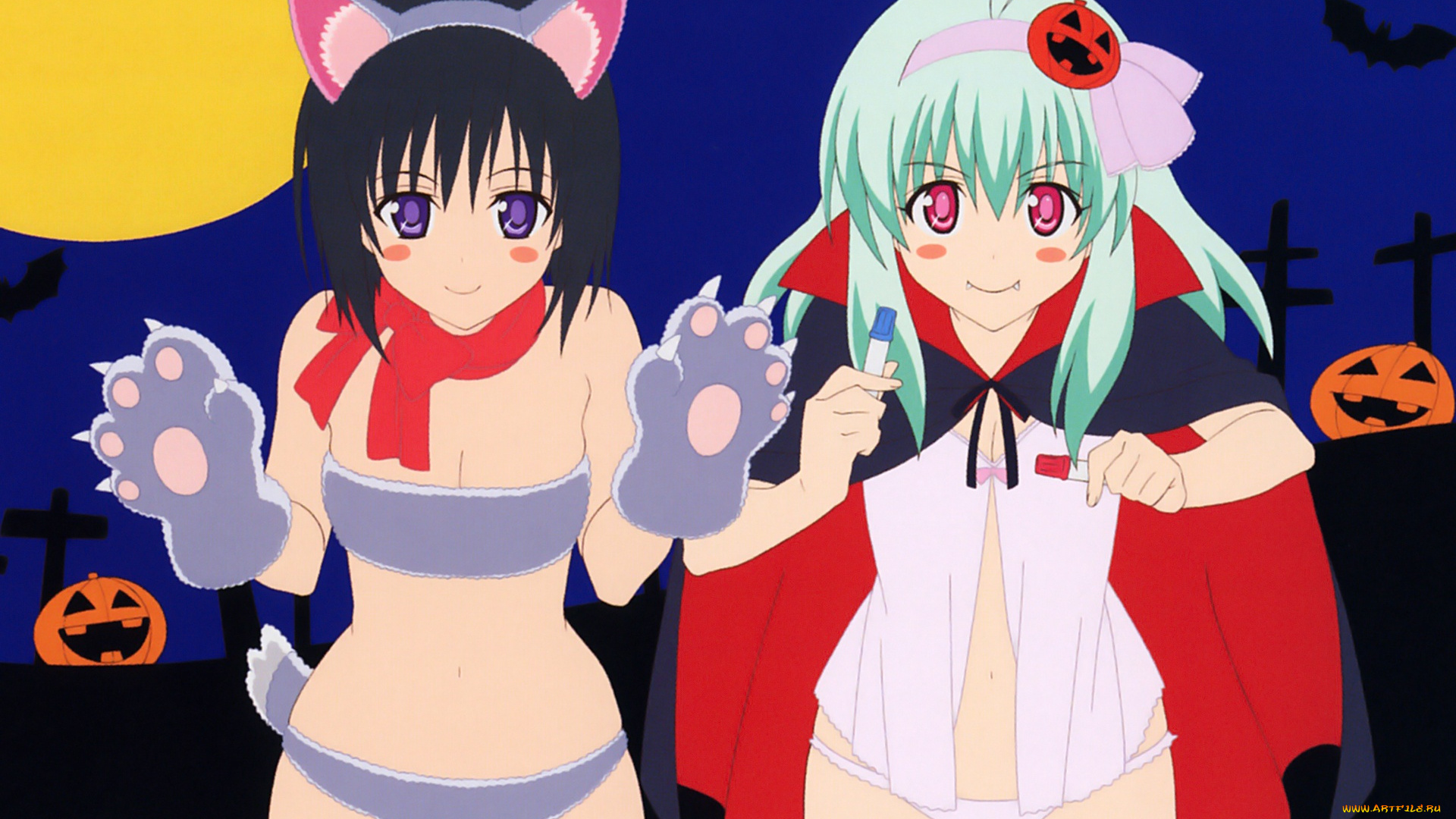 аниме, to, love, ru, девушки