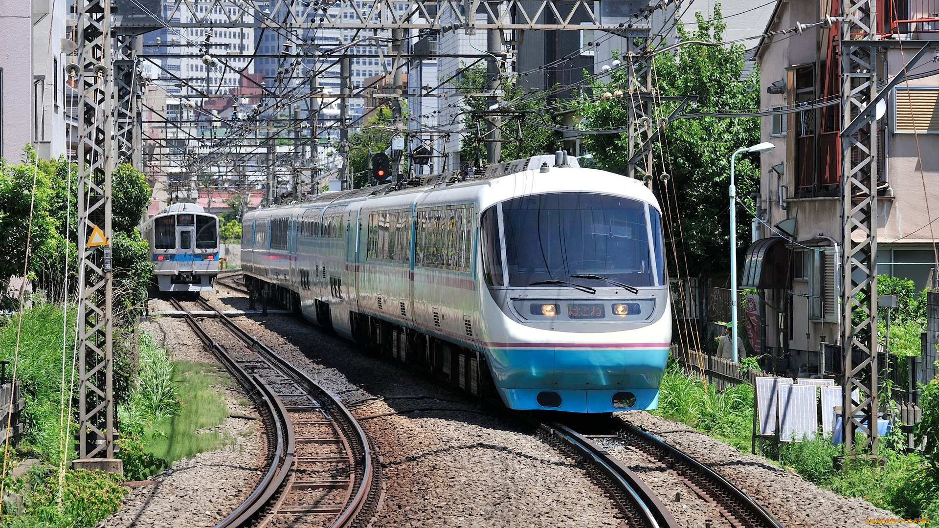 техника, электрички, рельсы