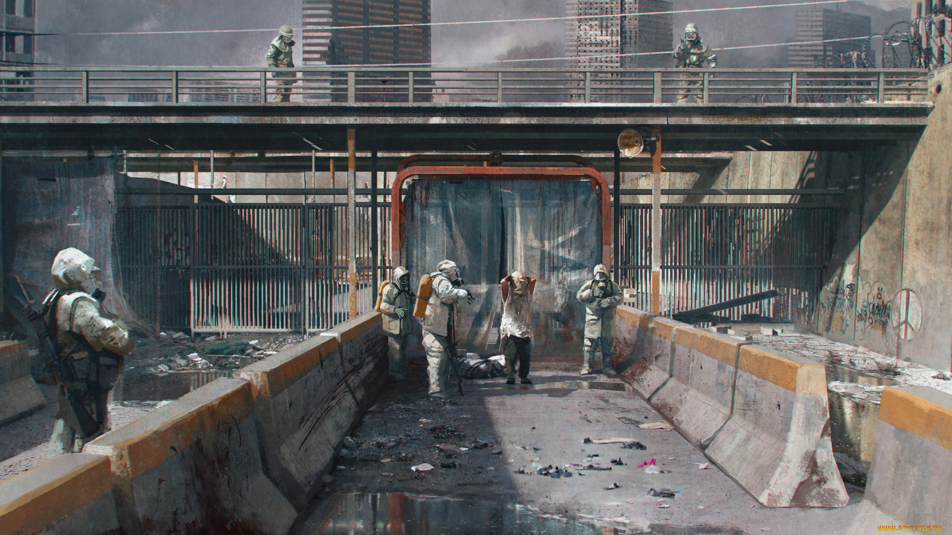 видео, игры, the, last, of, us, апокалипсис, город, стена, эпидемия, зона, территория