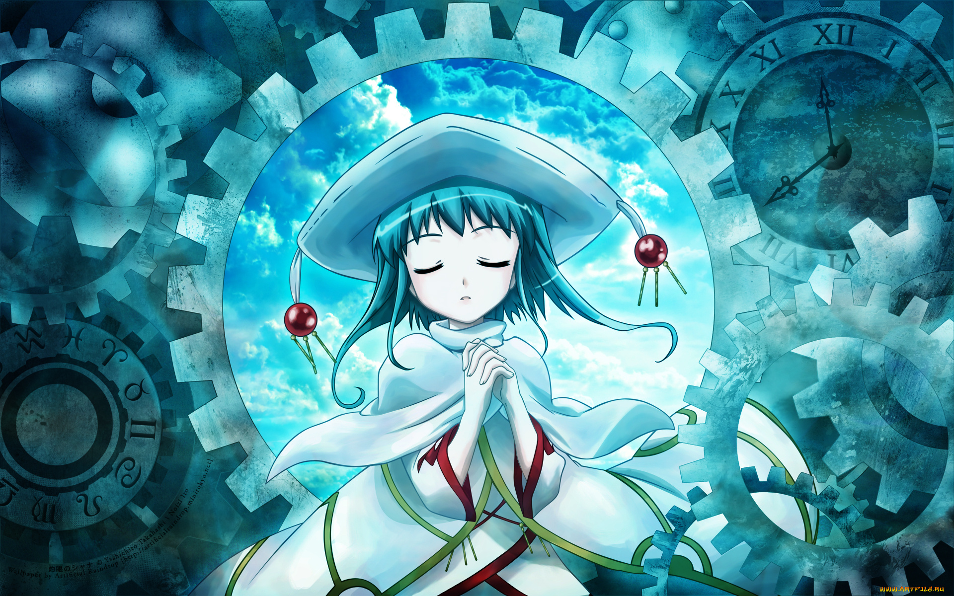 аниме, shakugan, no, shana, девушка